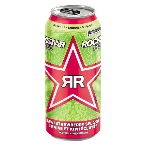 Rockstar Punched Kiwi Strawberry Splash 473ml