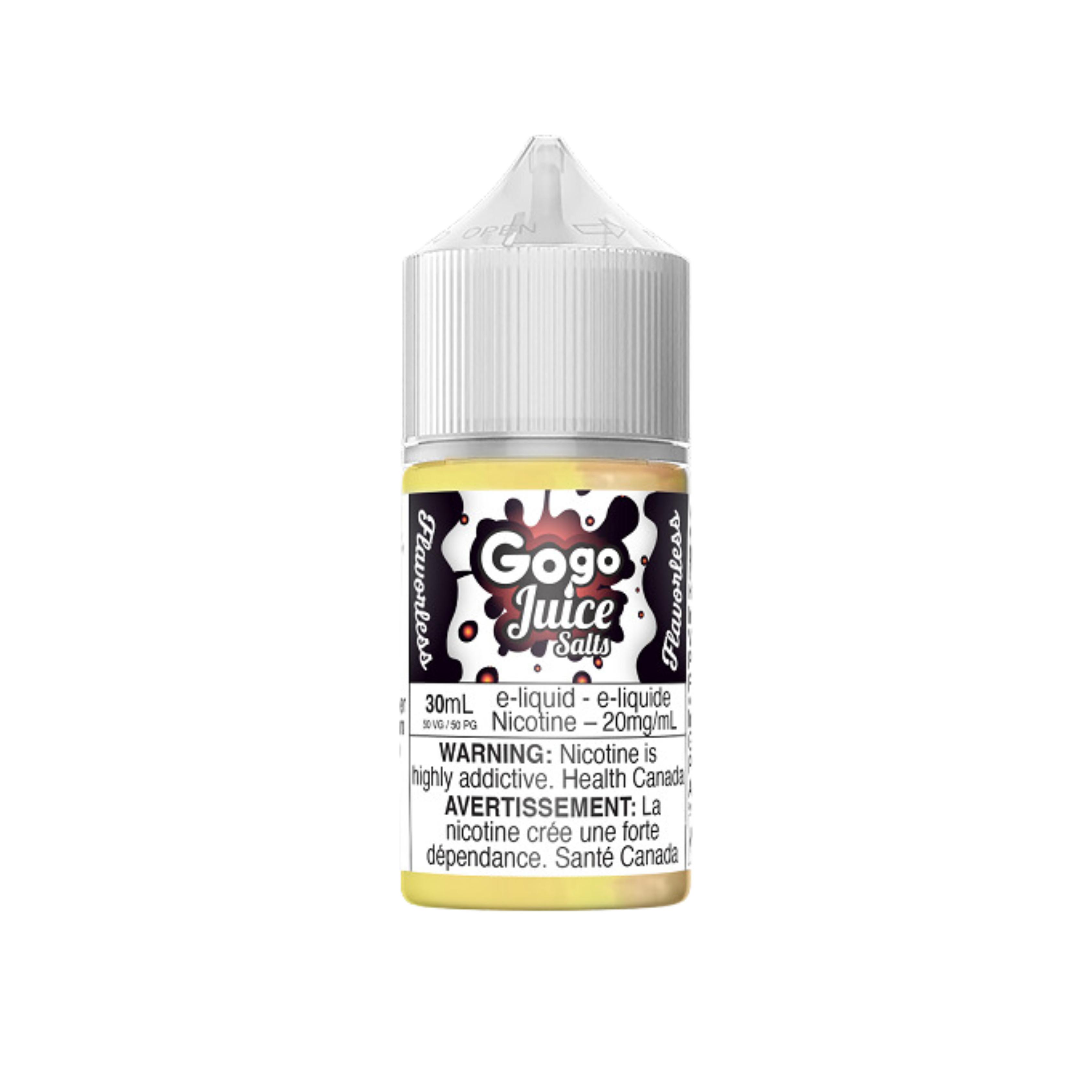 Gogo Juices Flavourless Nic Salt E-Liquid - 12mg - 30ml