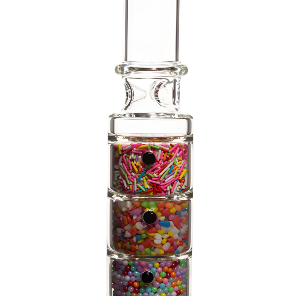 15" Sprinkles Mix Glass Bong