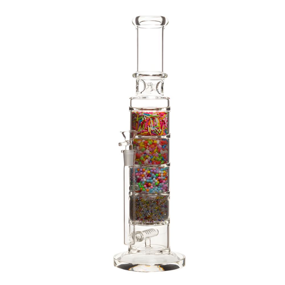15" Sprinkles Mix Glass Bong