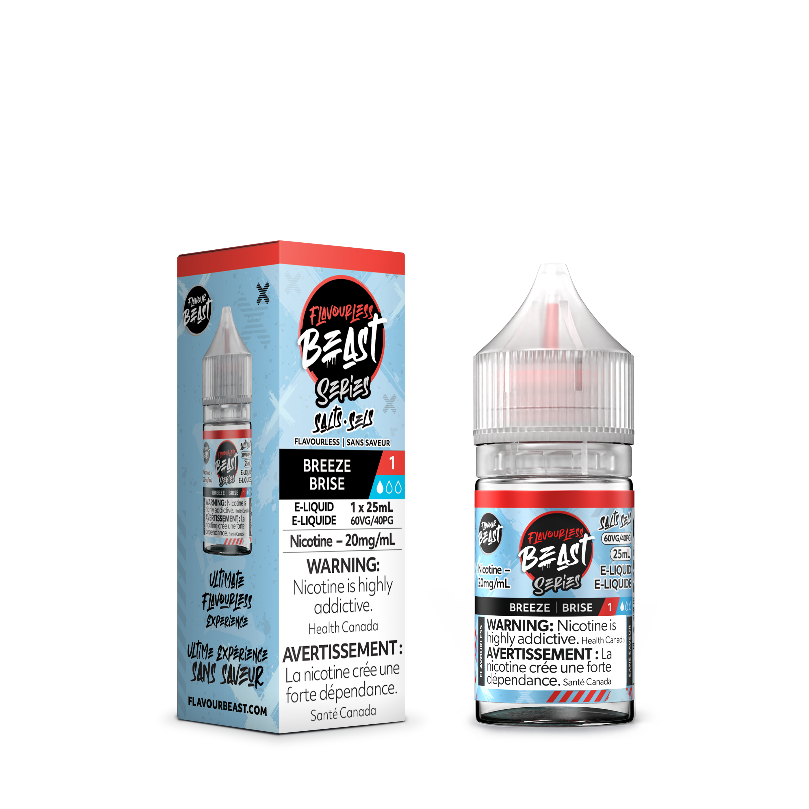 Flavourless Beast E-Liquid Salts - 25ml - 20mg