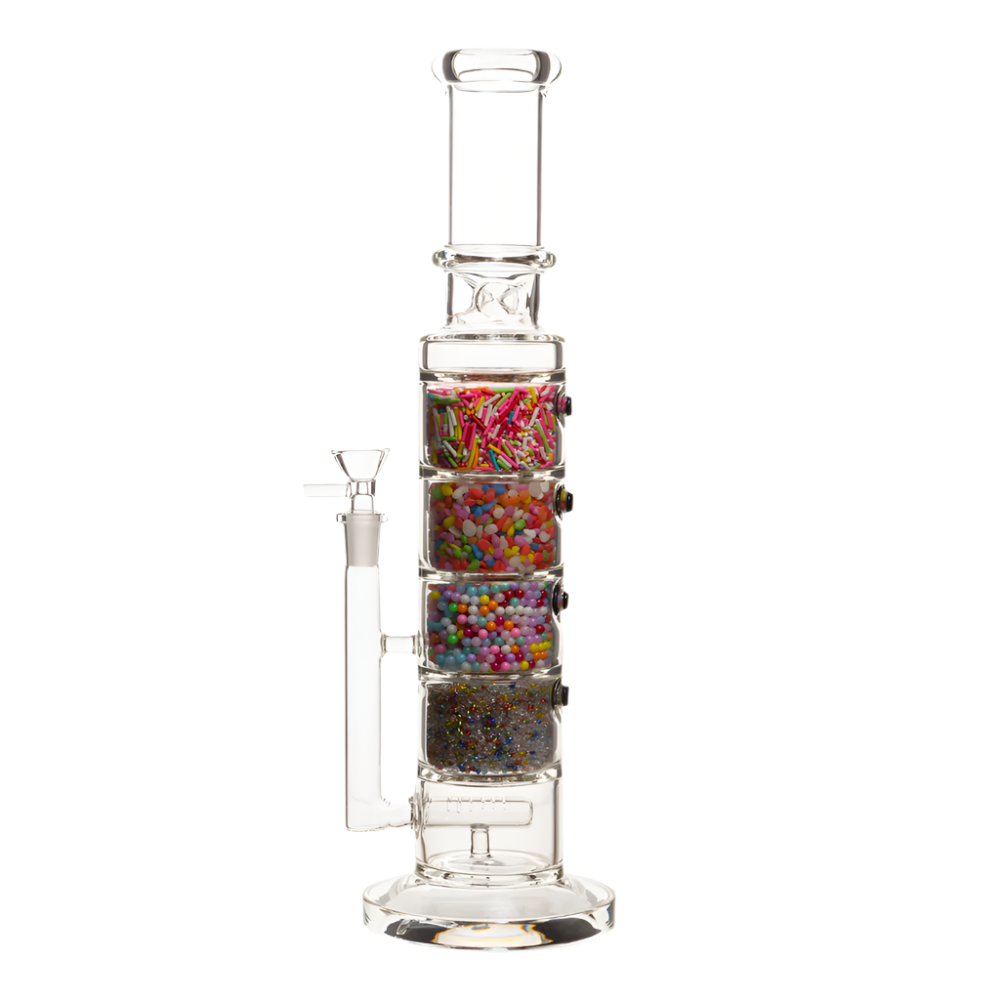15" Sprinkles Mix Glass Bong