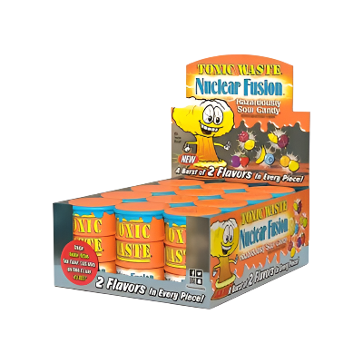TOXIC WASTE Nuclear Fusion Hazardously Sour Candy 42 g