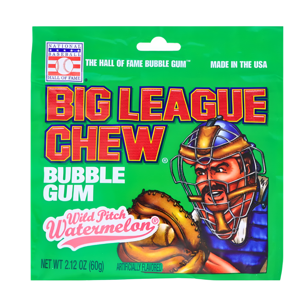 BIG LEAGUE Chew Wild Pitch Watermelon 60 g