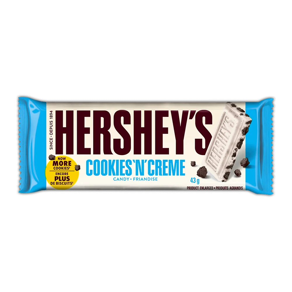 HERSHEY'S Cookies 'n' Cream Bar