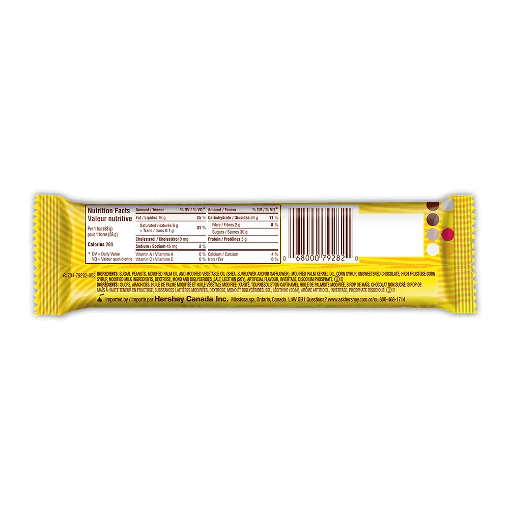 OH HENRY! Chocolatey Candy Bar, 58g