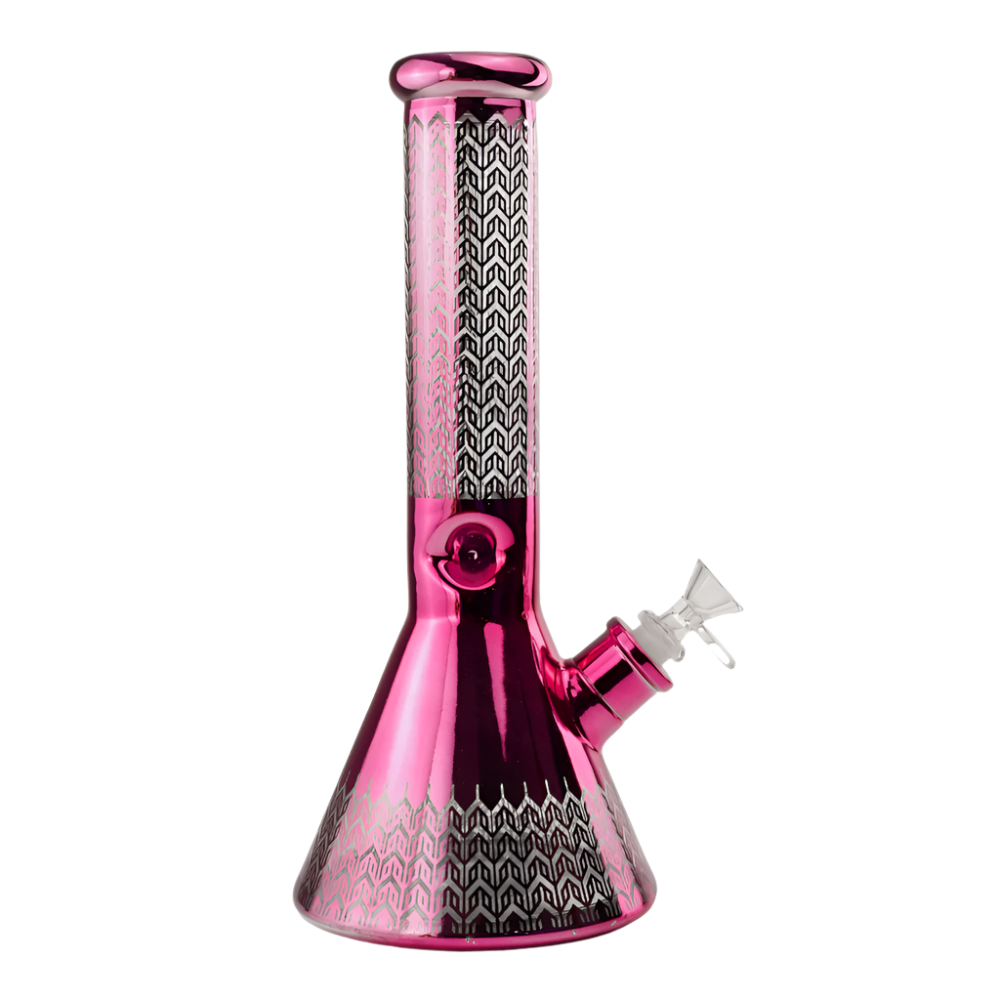 12" 7mm Infinity Loop Glass Bong
