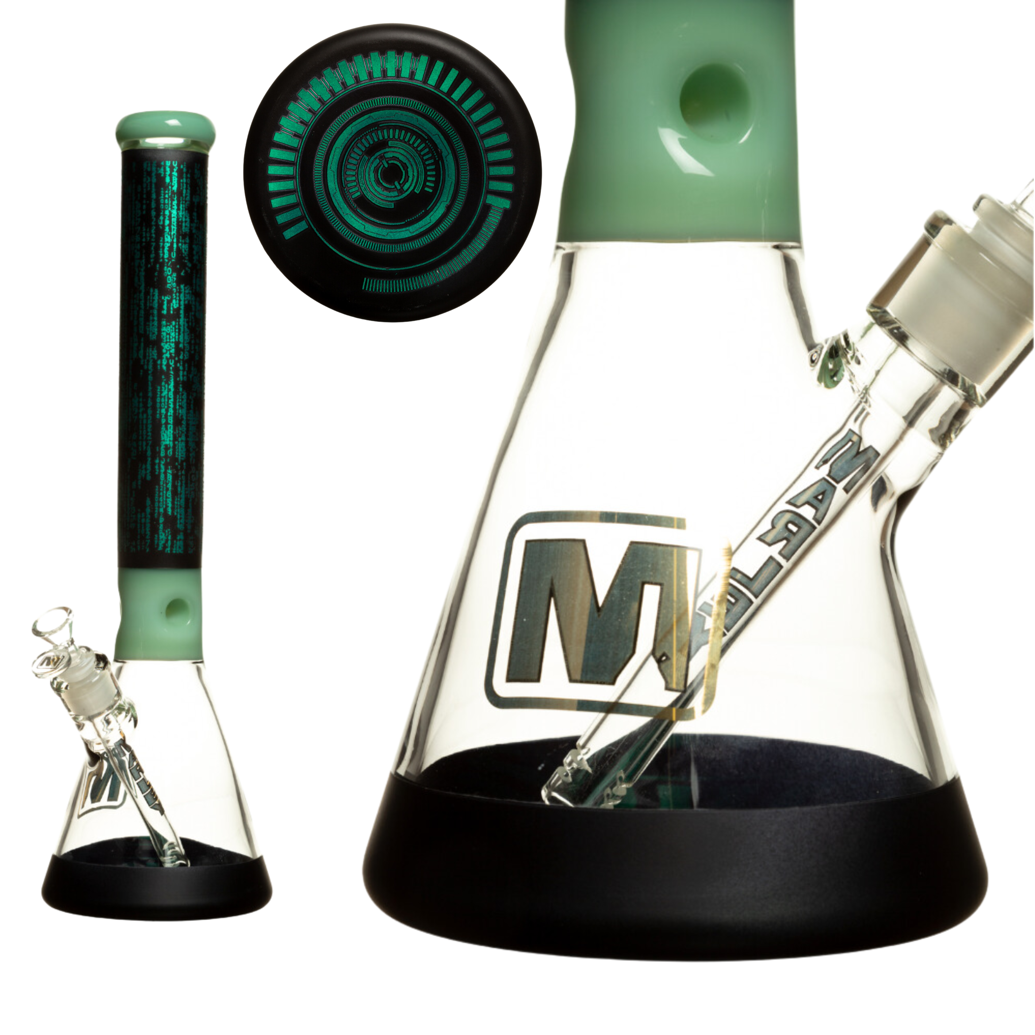 MARLEY 18" Verti Cascade Bong