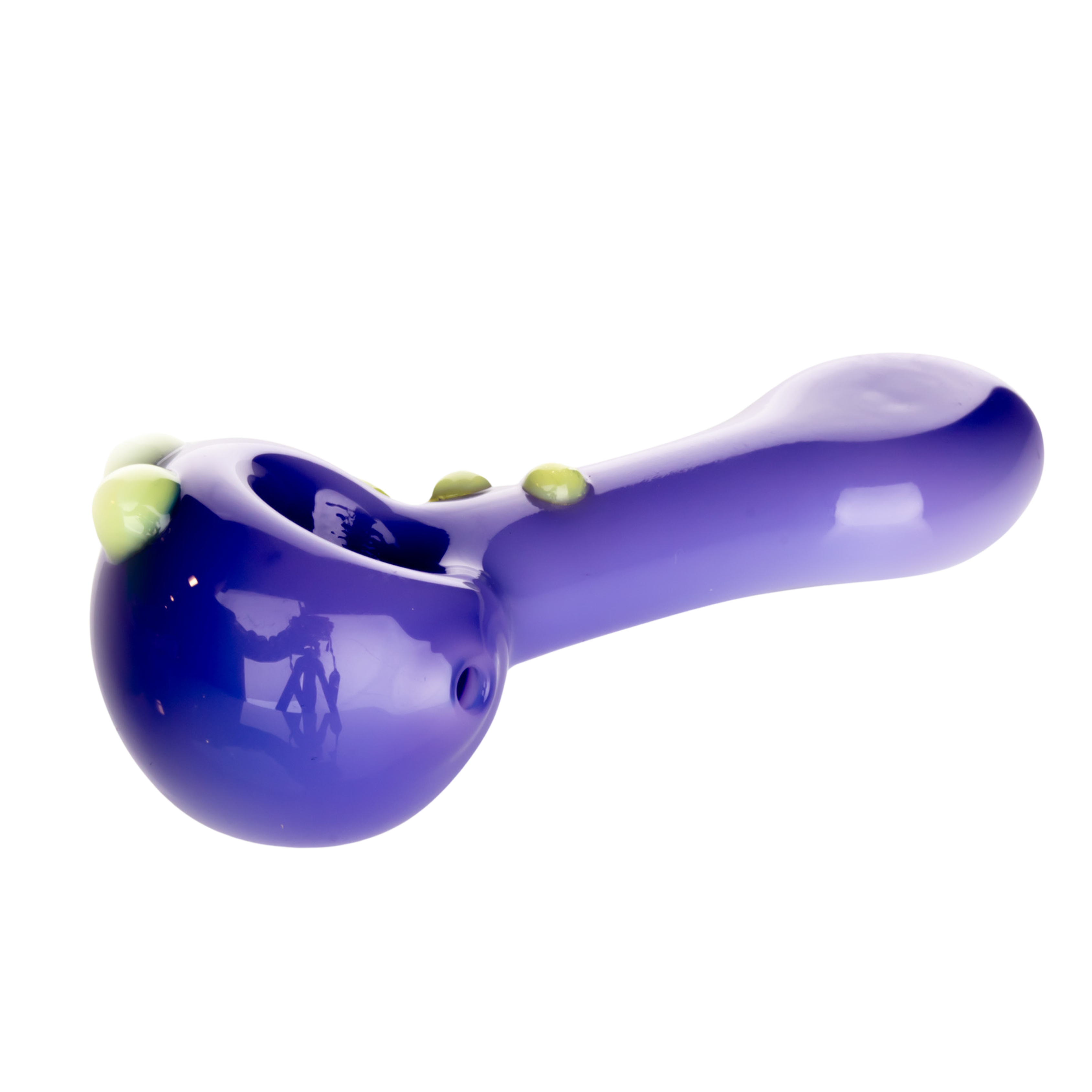 RED EYE GLASS® 4" Commodore Hand Pipe with Flat Mouthpiece