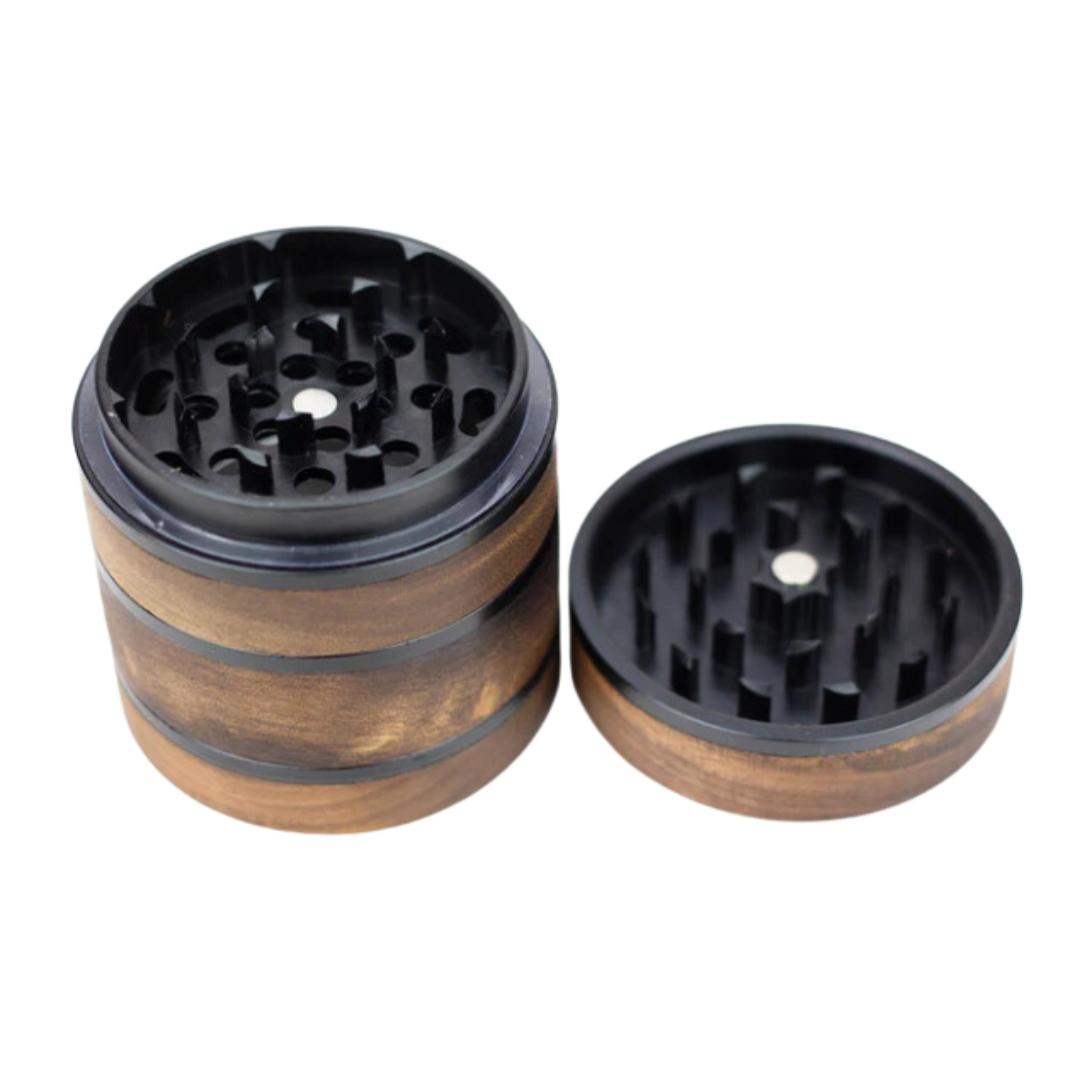 O PREEMO 2.5-Inch 4-Piece Wooden Grinder