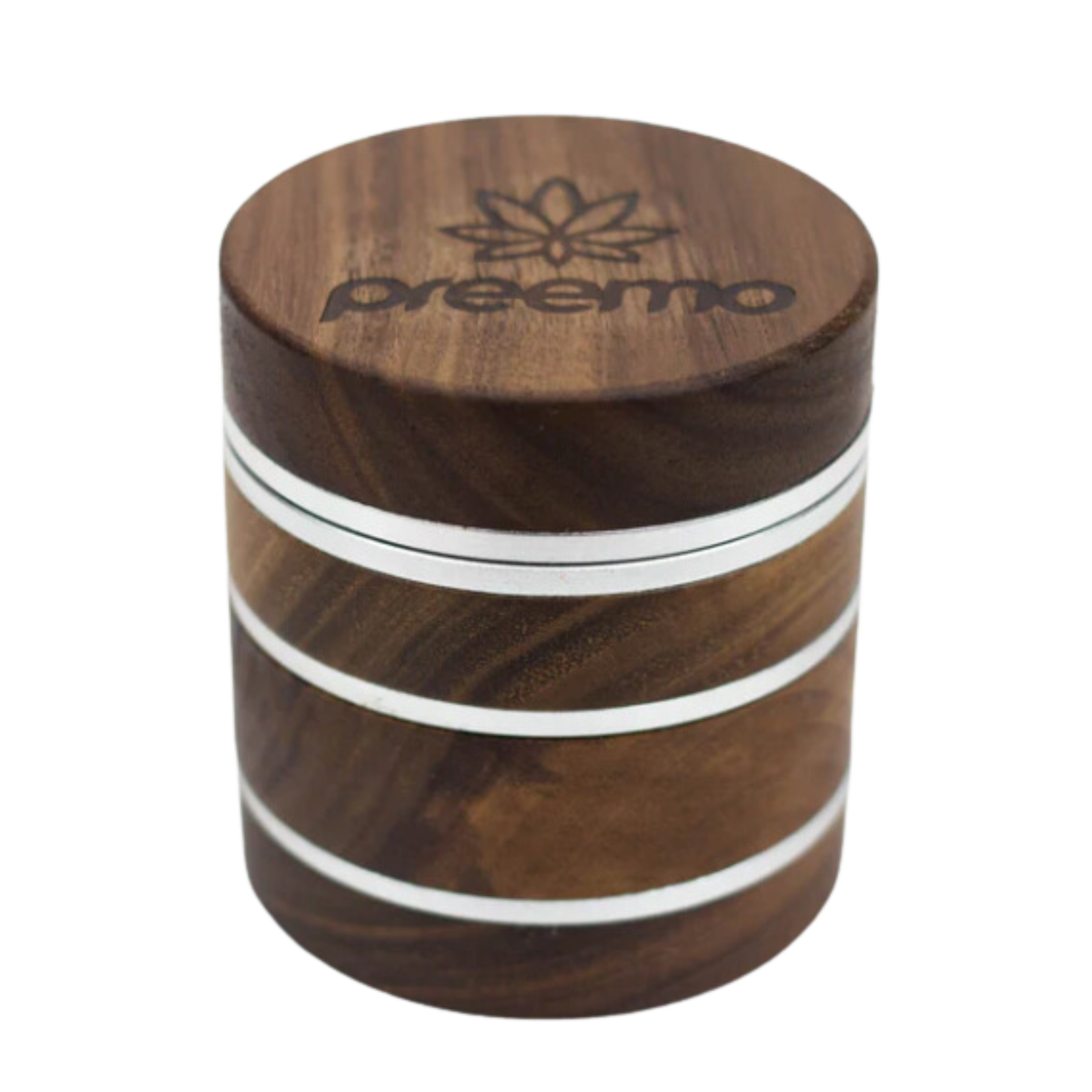 O PREEMO 2.5-Inch 4-Piece Wooden Grinder