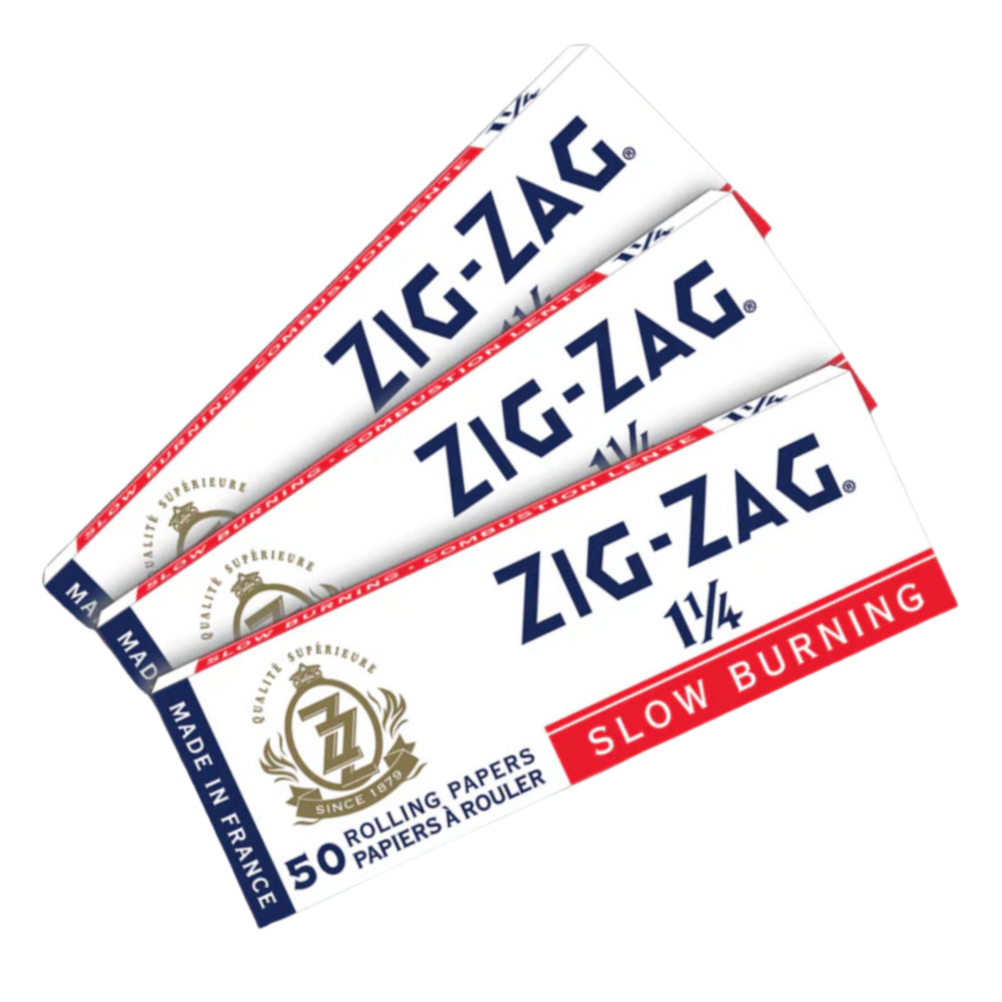 ZIG-ZAG White 1¼ Slow Burning Rolling Papers