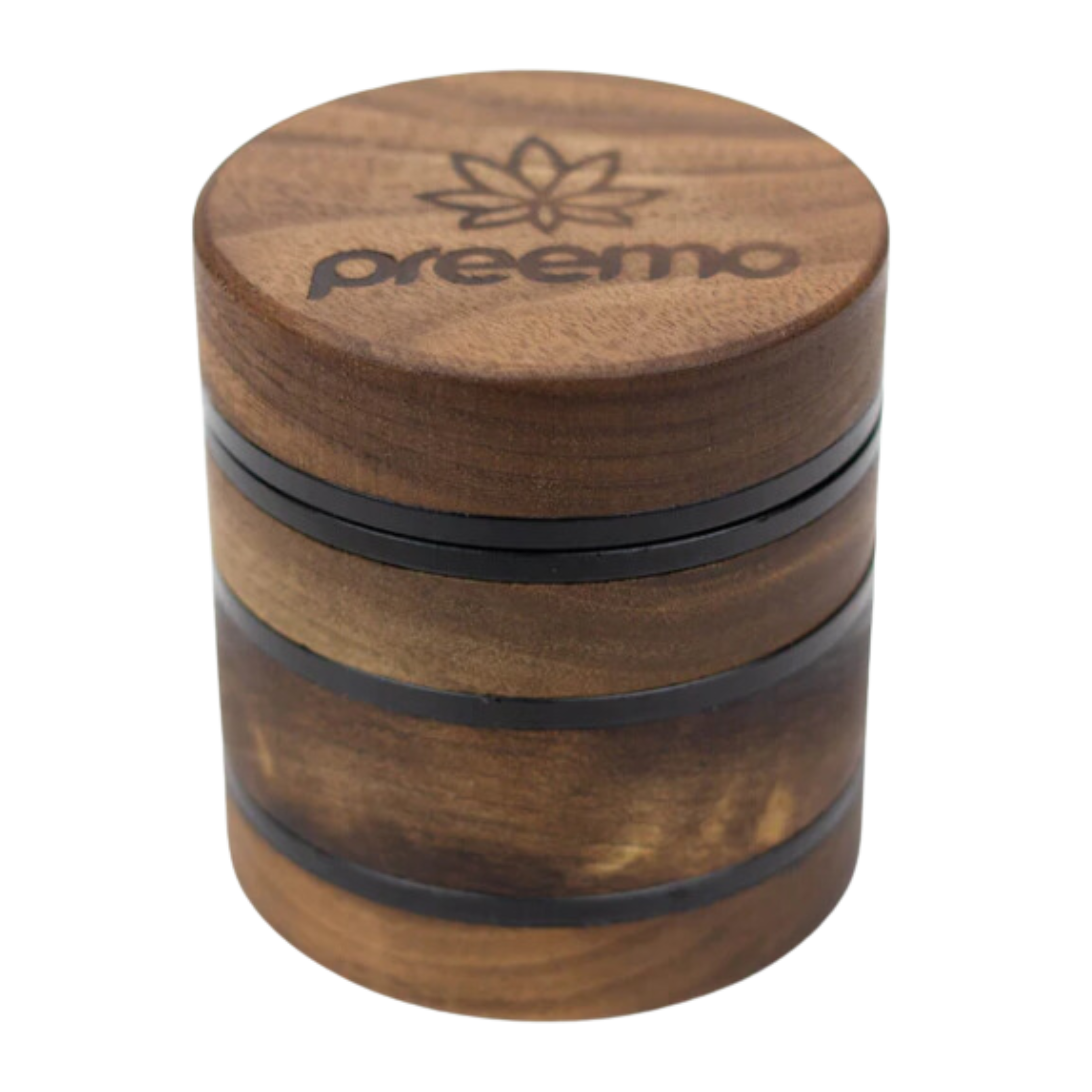 O PREEMO 2.5-Inch 4-Piece Wooden Grinder