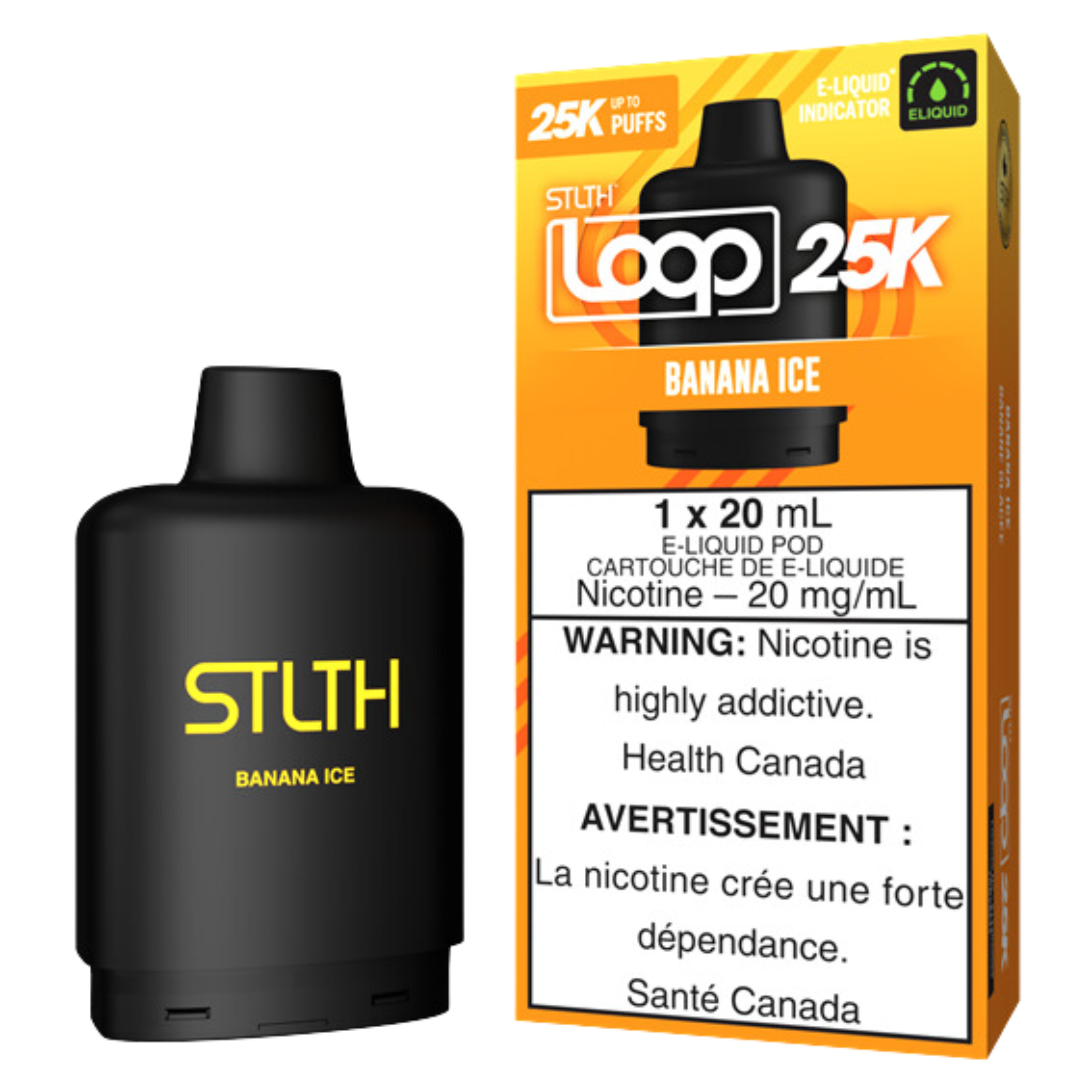 STLTH Loop 25K Disposable Vape Pods, 20 mg/mL