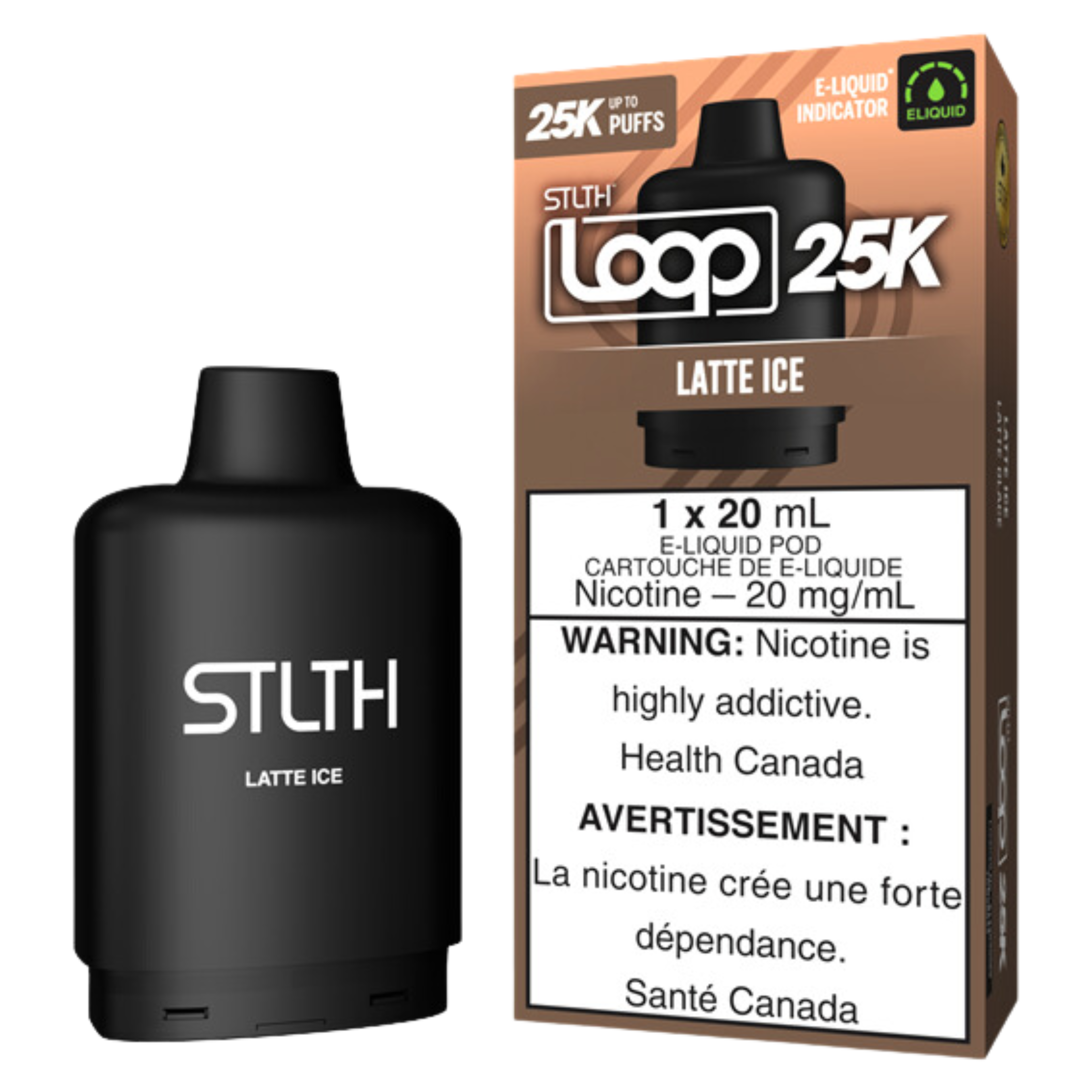 STLTH Loop 25K Disposable Vape Pods, 20 mg/mL