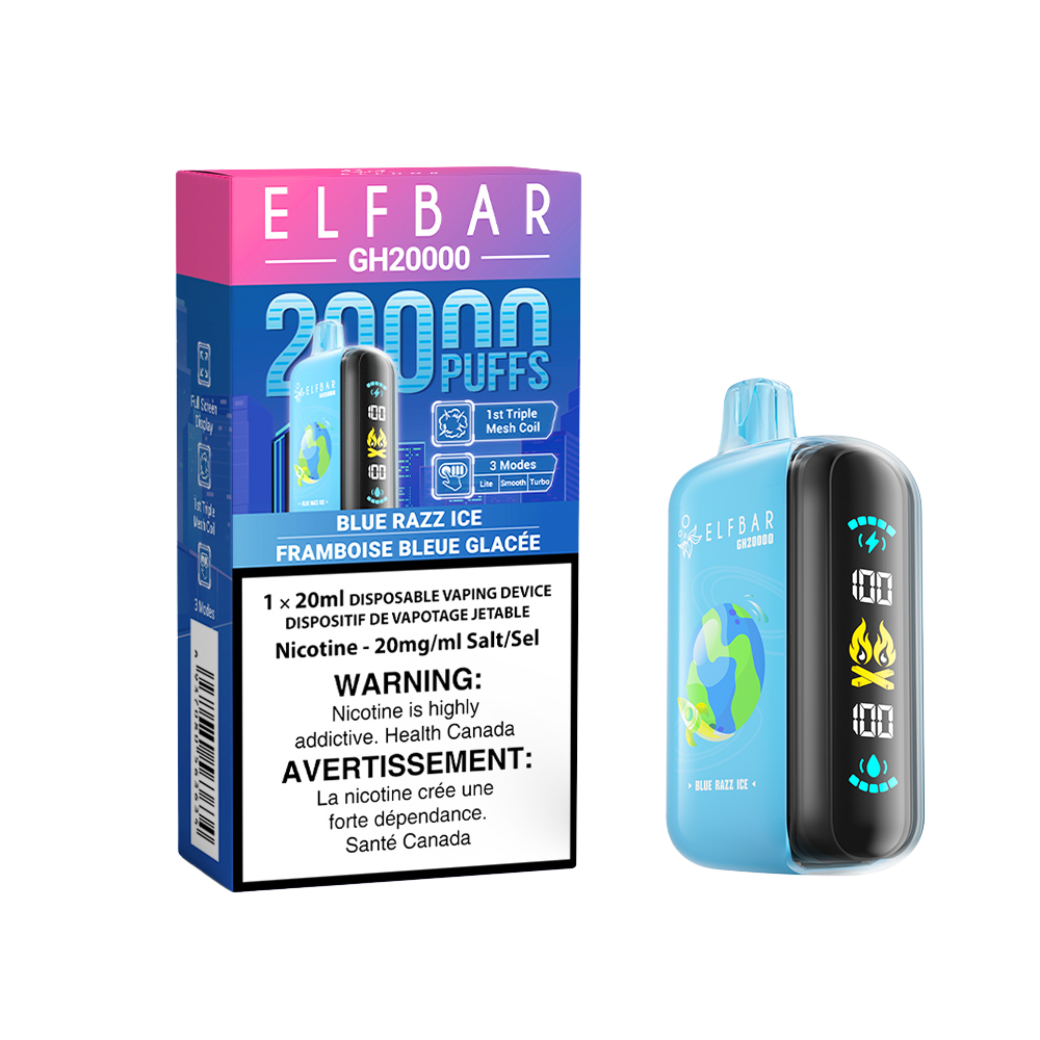 ELF BAR GH20000 20K Disposable Vapes, 20mg/mL