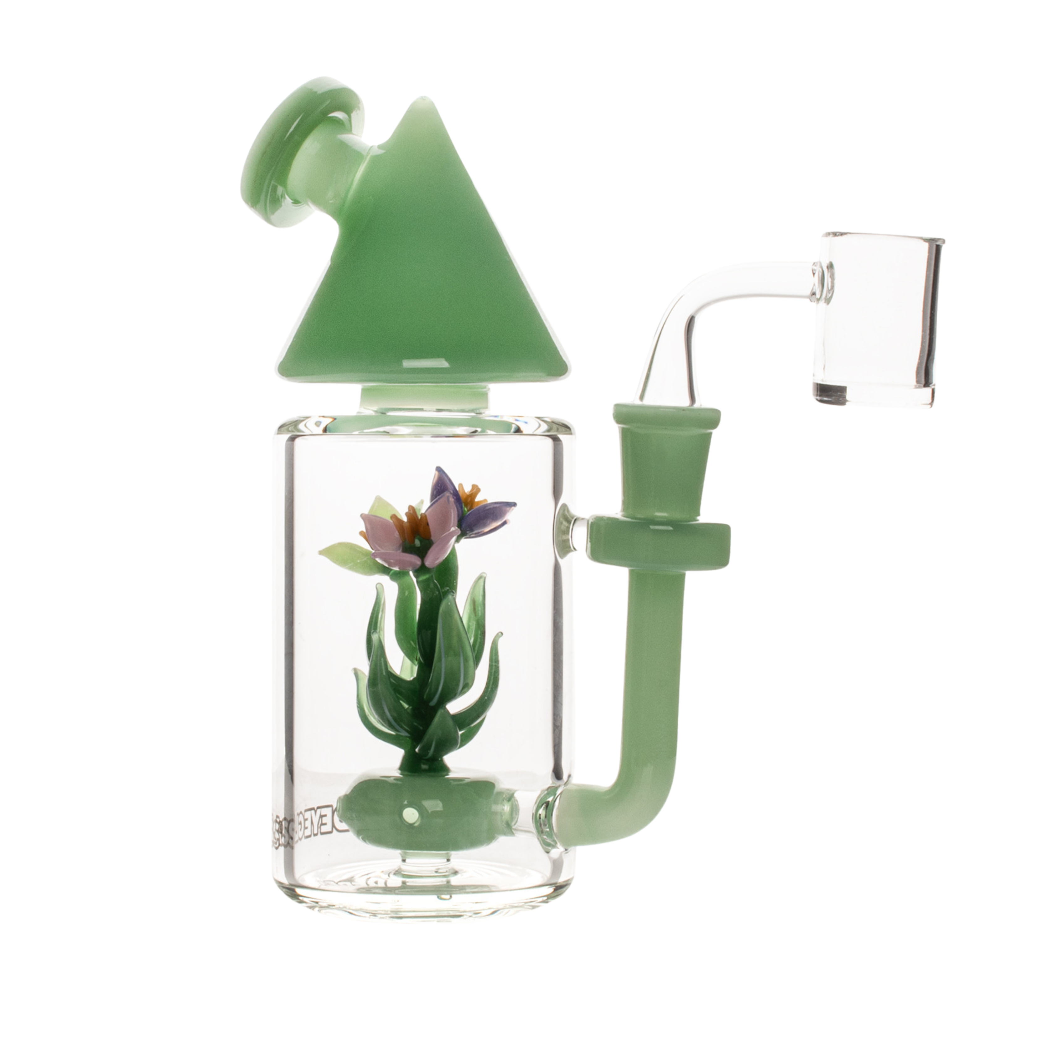 Red Eye Tek® 7" Jade Green Terrarium Concentrate Rig