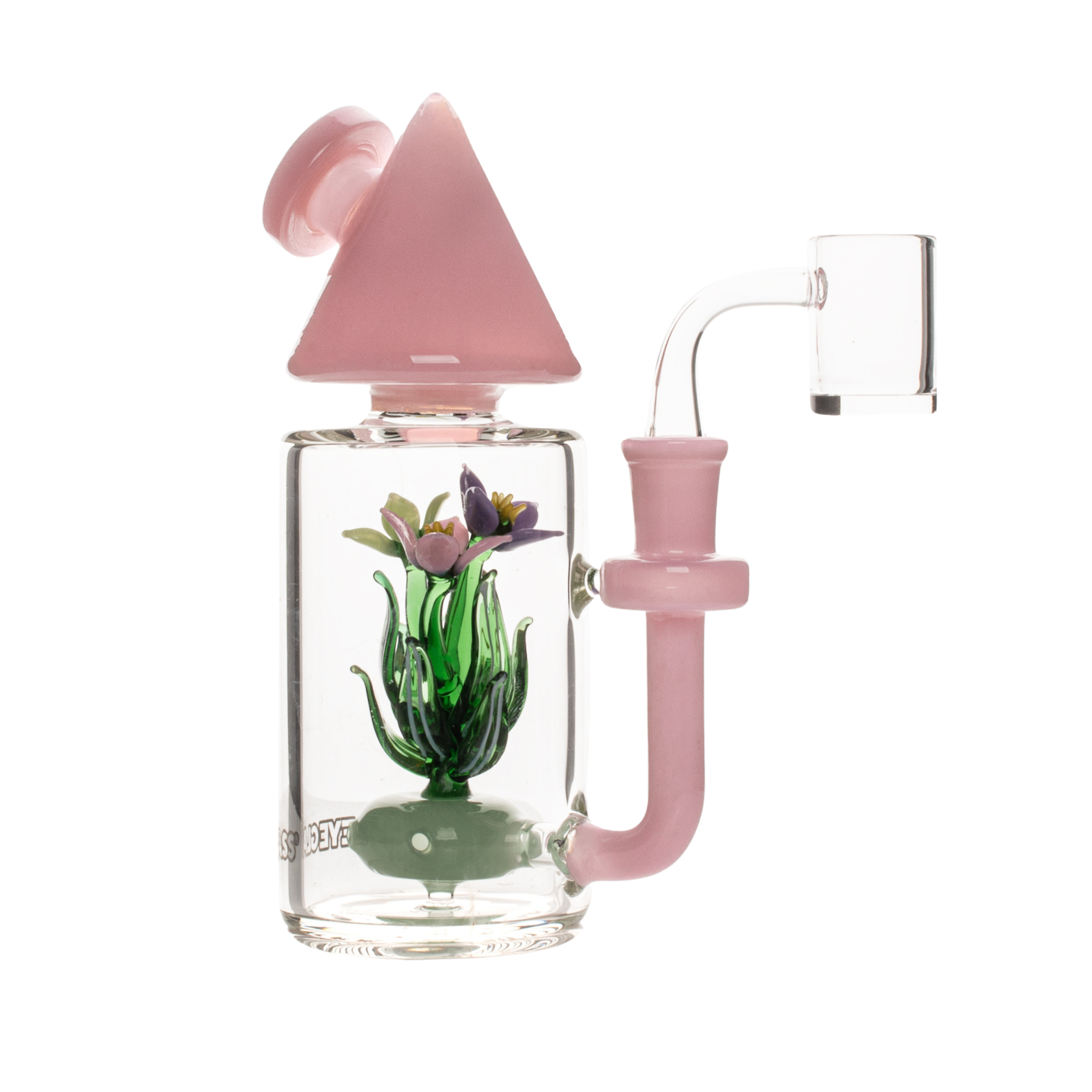 Red Eye Tek® 7" Pink Terrarium Concentrate Rig