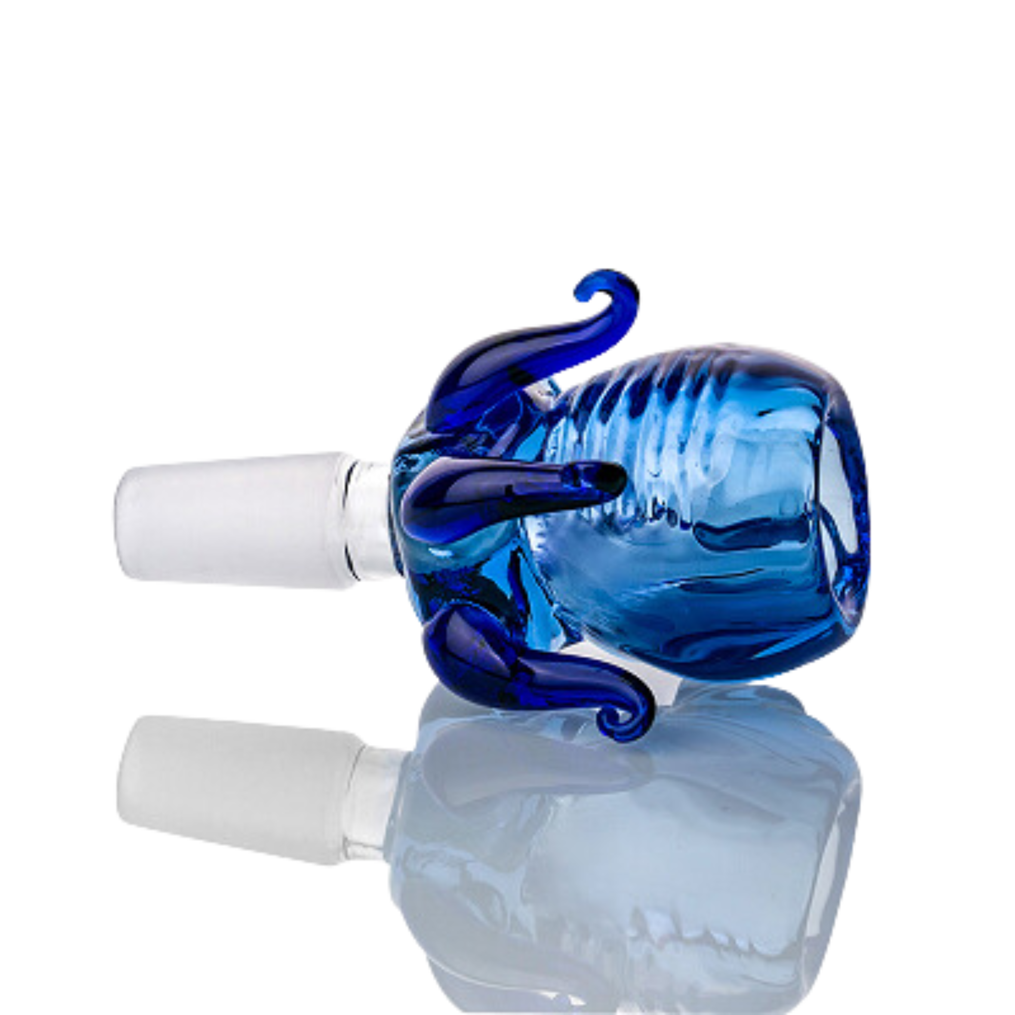 Octopus Glass Bowl, Blue, 14mm