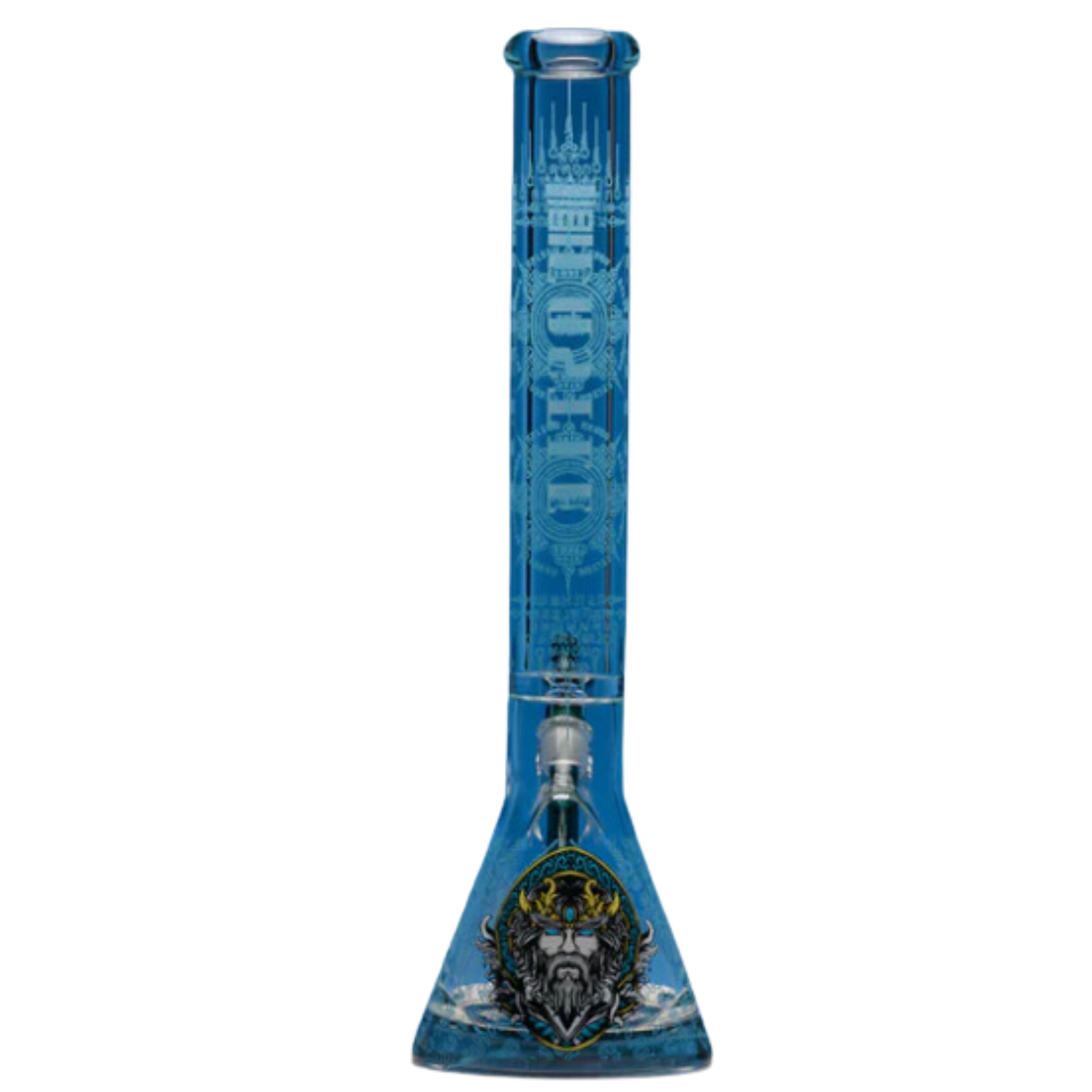 CASTLE GLASSWORKS 18" Viking Beaker Bong