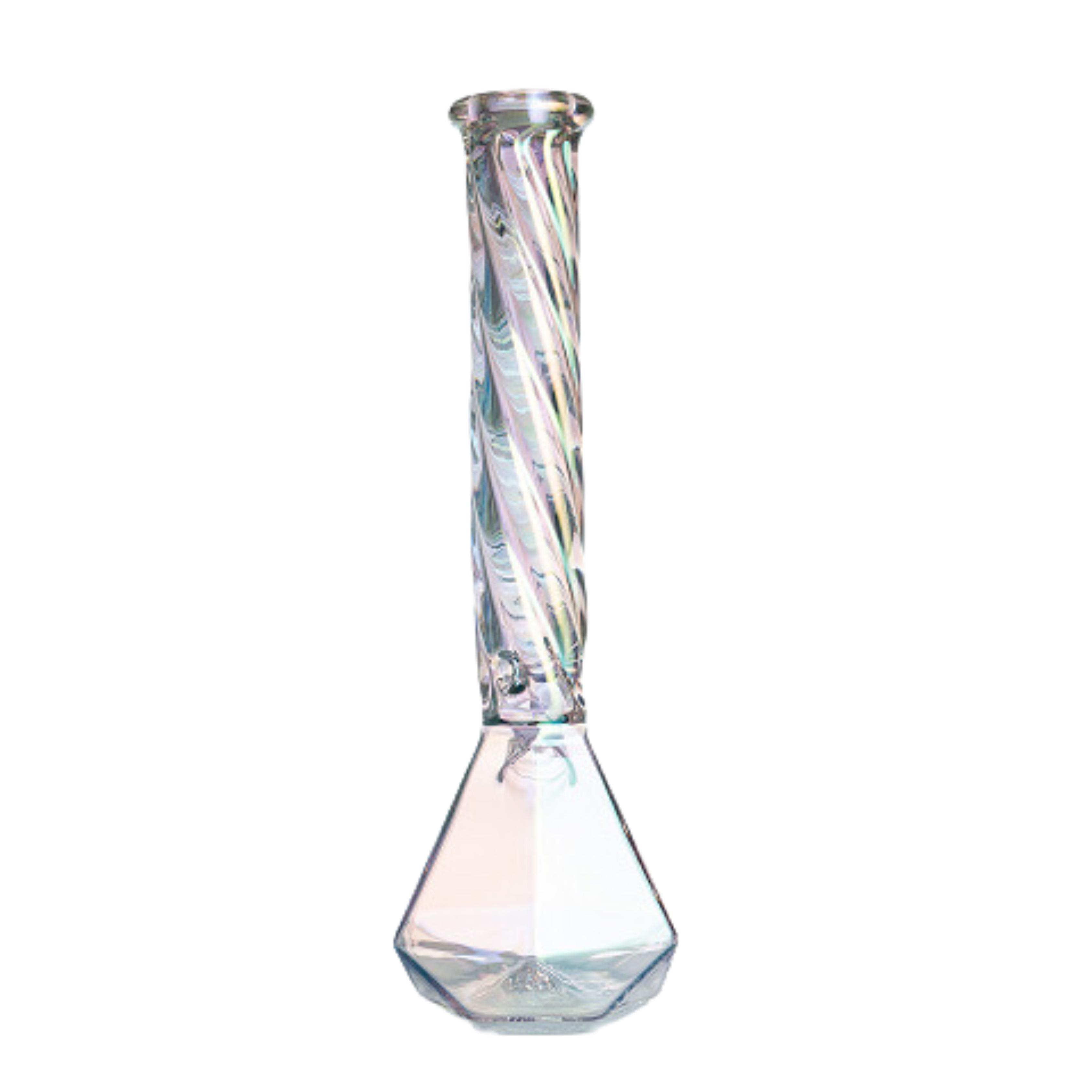 Rainbow Diamond Base 16” Beaker Bong