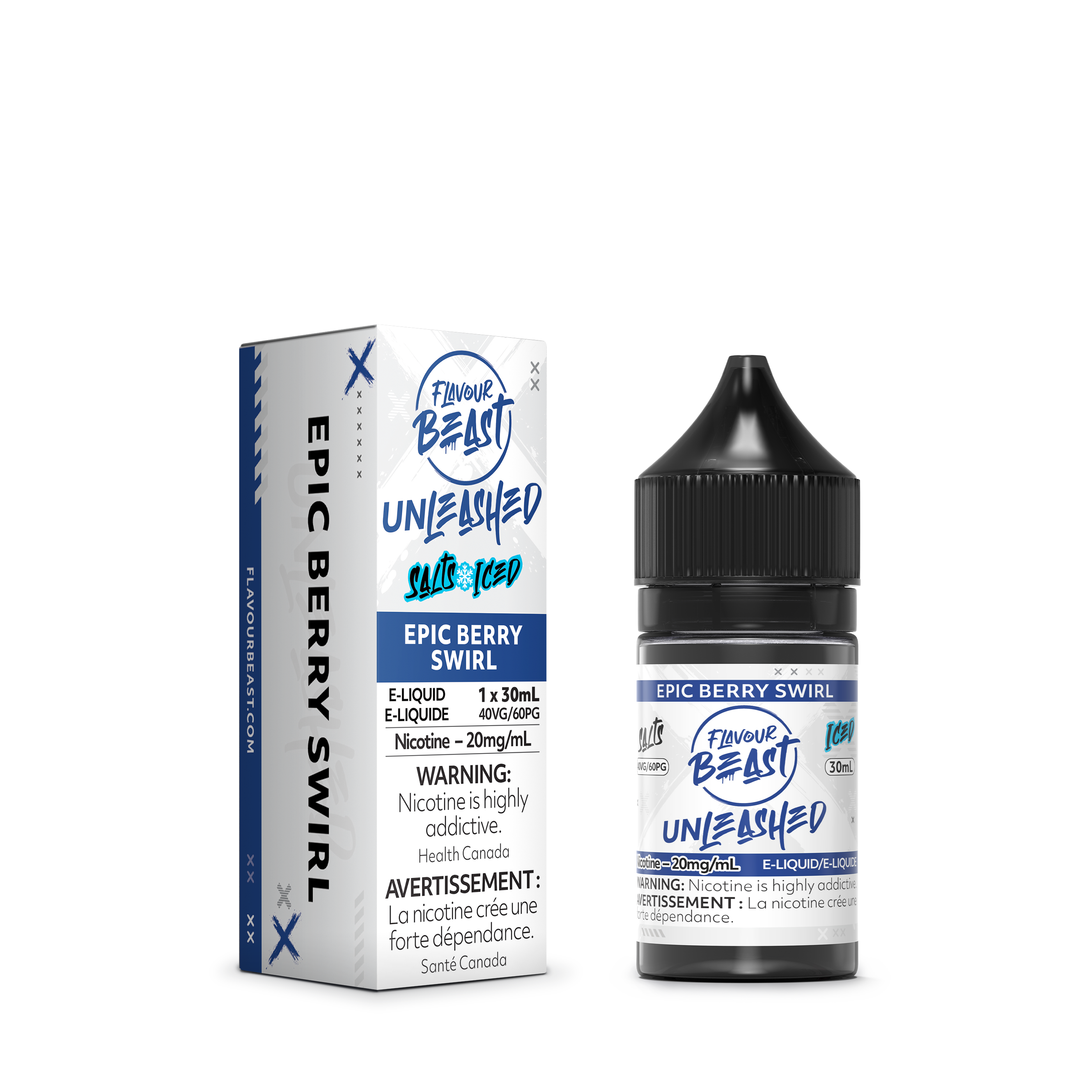 Flavour Beast E-Liquid, 30mL Salt, 20mg/mL