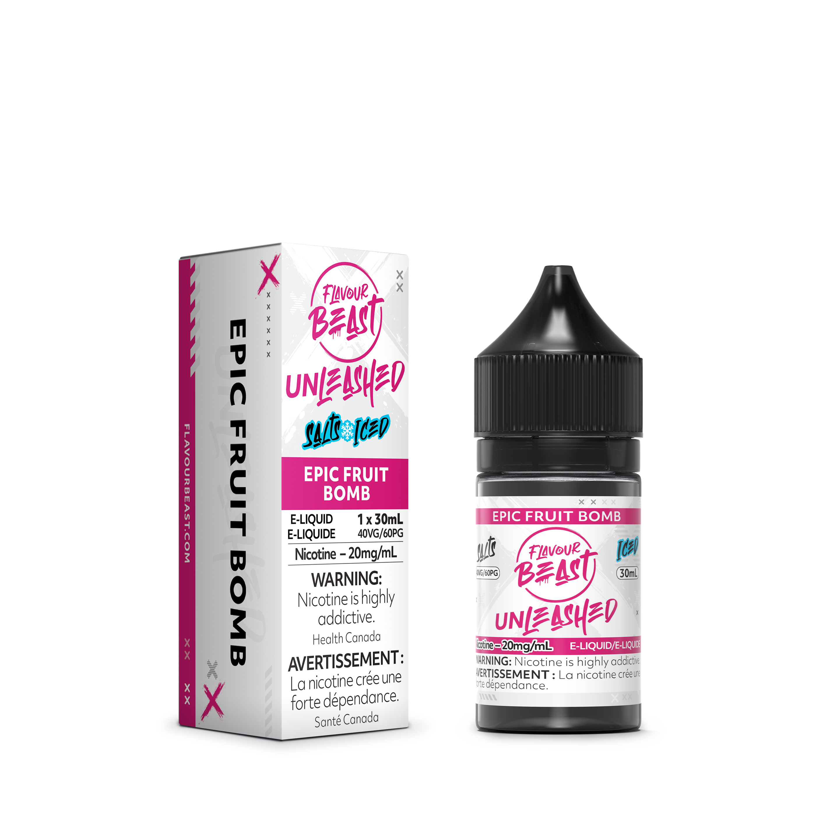 Flavour Beast E-Liquid, 30mL Salt, 20mg/mL