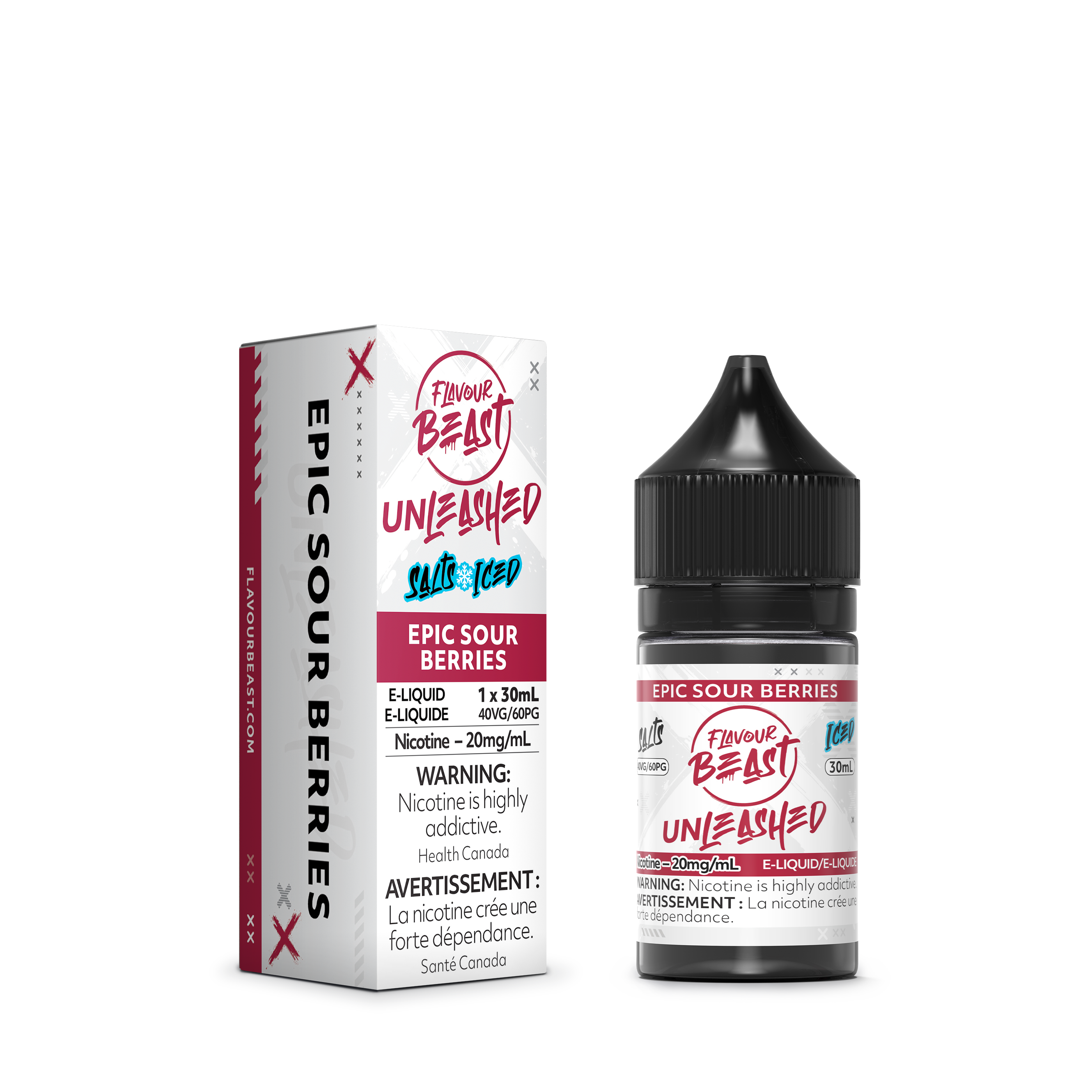 Flavour Beast E-Liquid, 30mL Salt, 20mg/mL