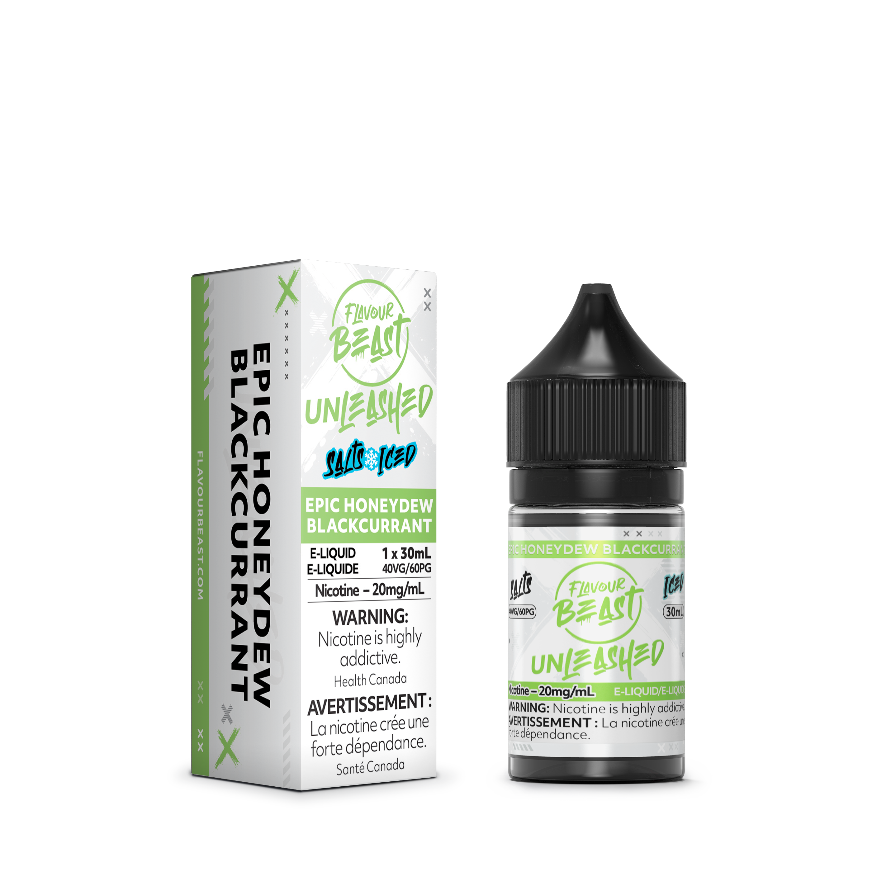 Flavour Beast E-Liquid, 30mL Salt, 20mg/mL