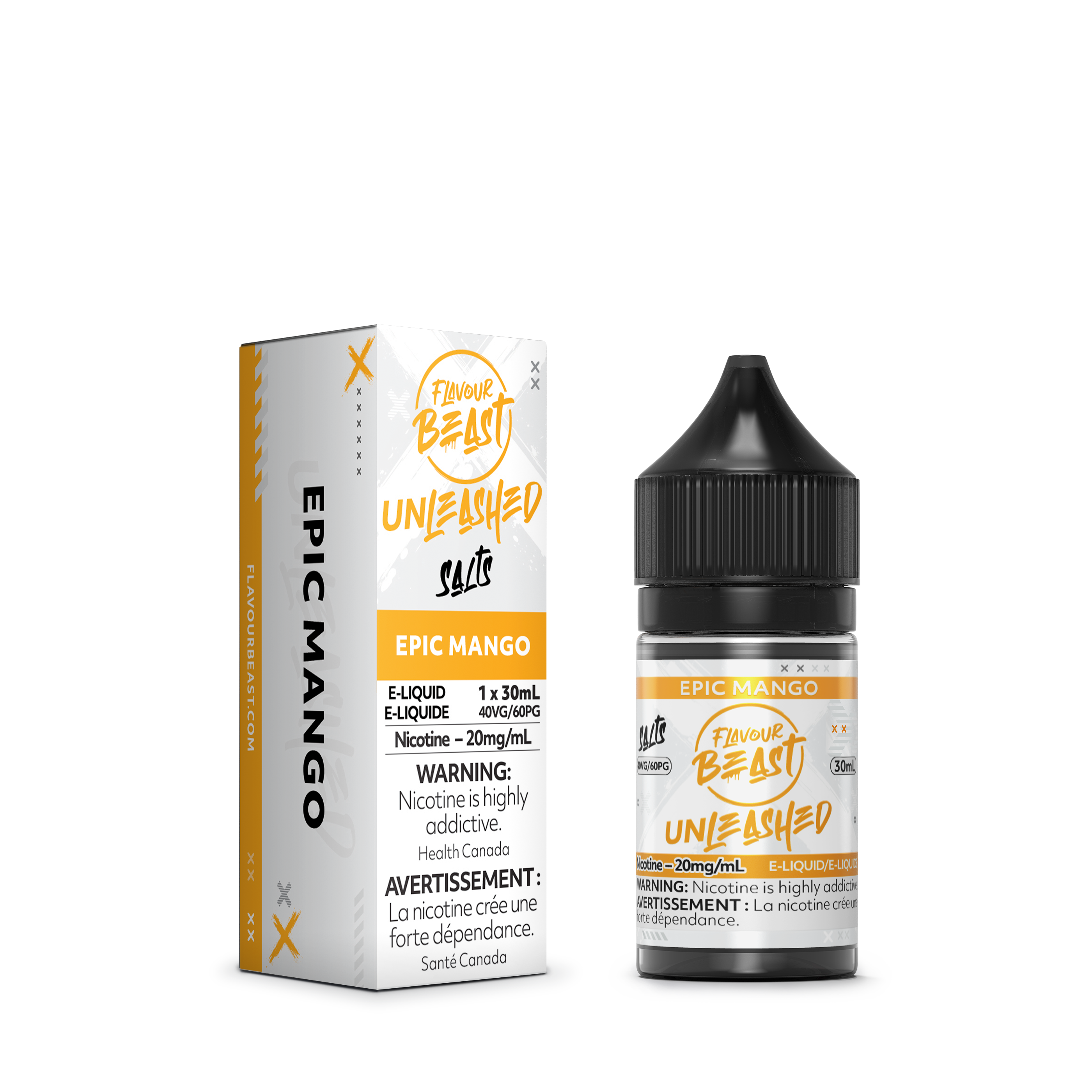 Flavour Beast E-Liquid, 30mL Salt, 20mg/mL