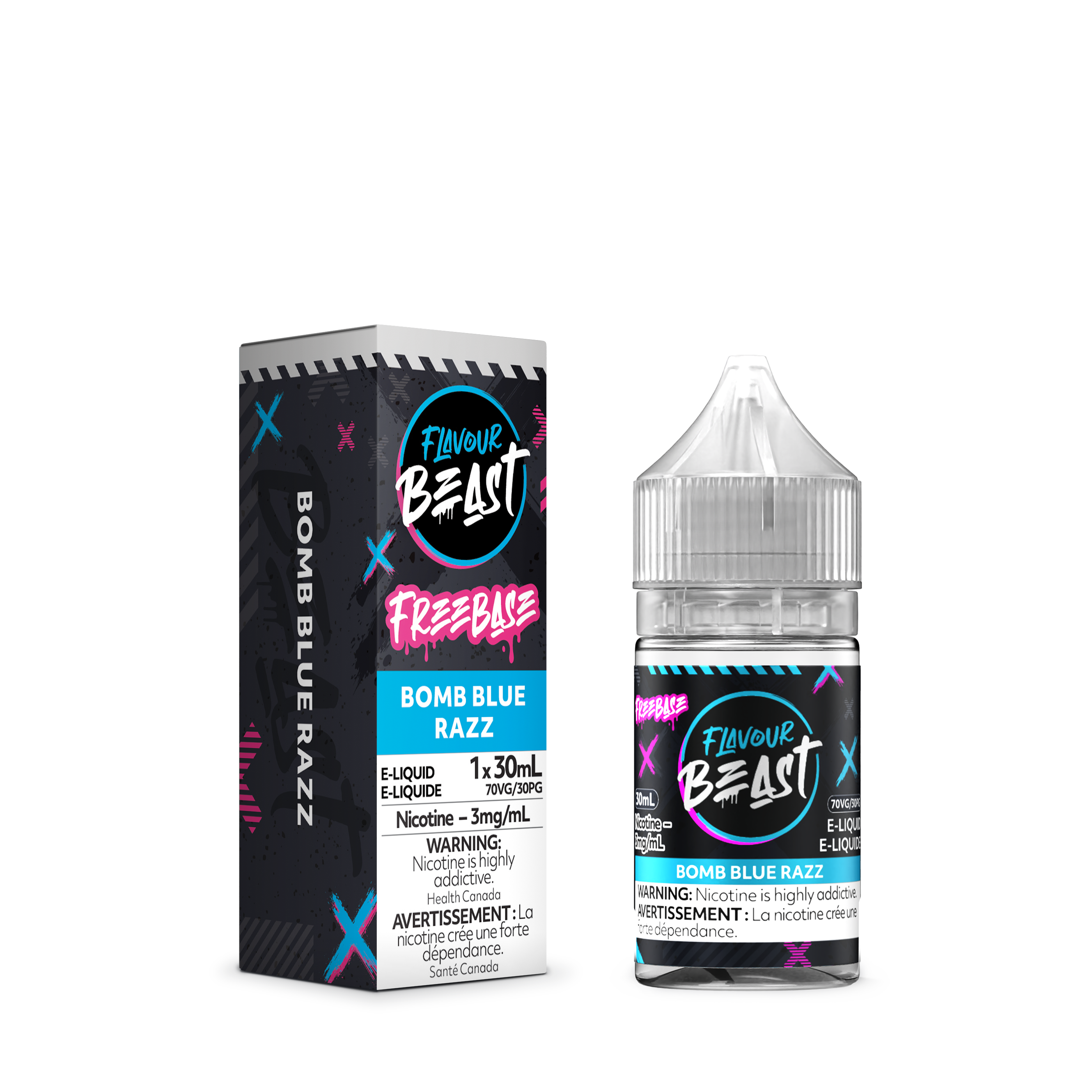 Flavour Beast Freebase E-Liquid, 3mg/mL, 30mL