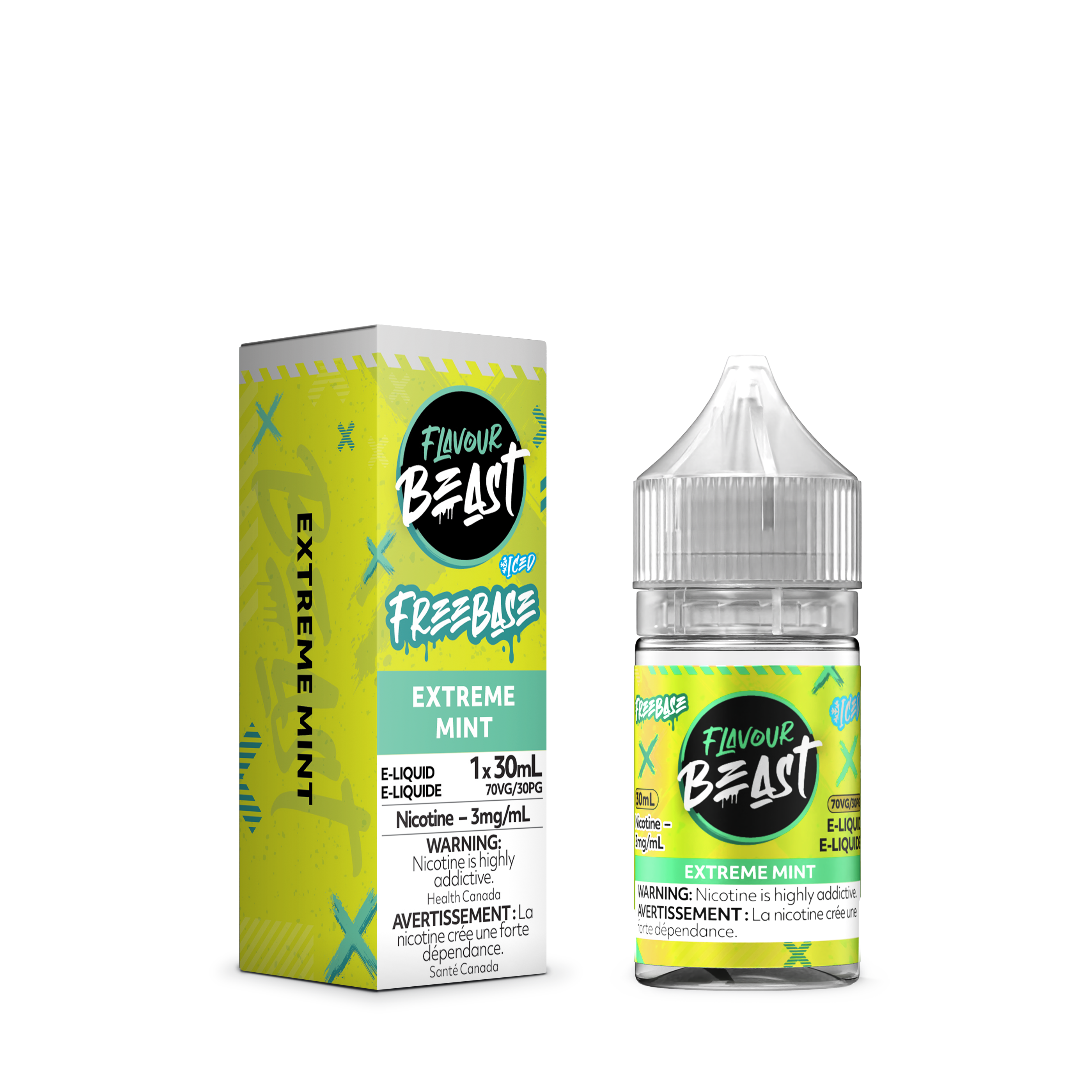 Flavour Beast Freebase E-Liquid, 3mg/mL, 30mL