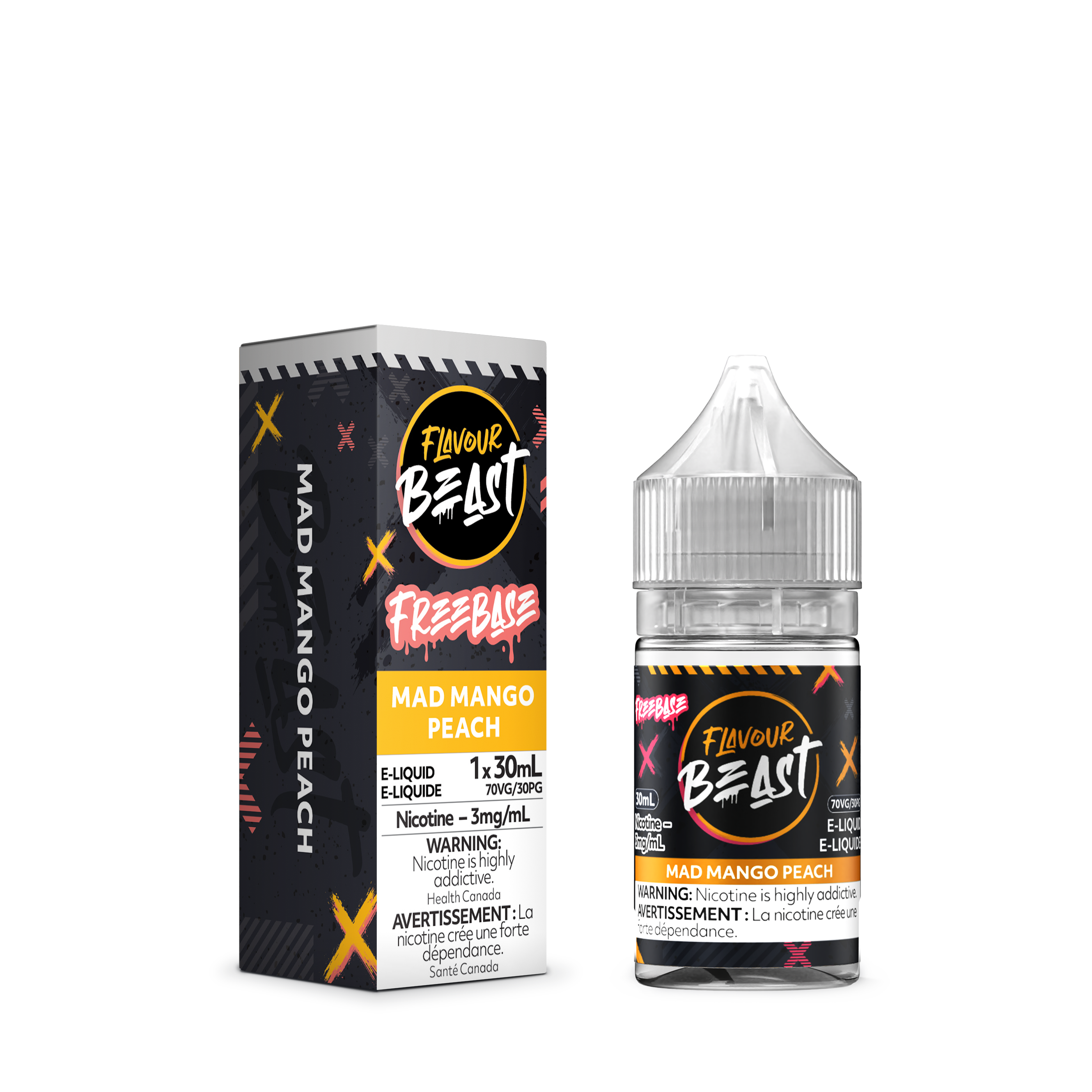 Flavour Beast Freebase E-Liquid, 3mg/mL, 30mL