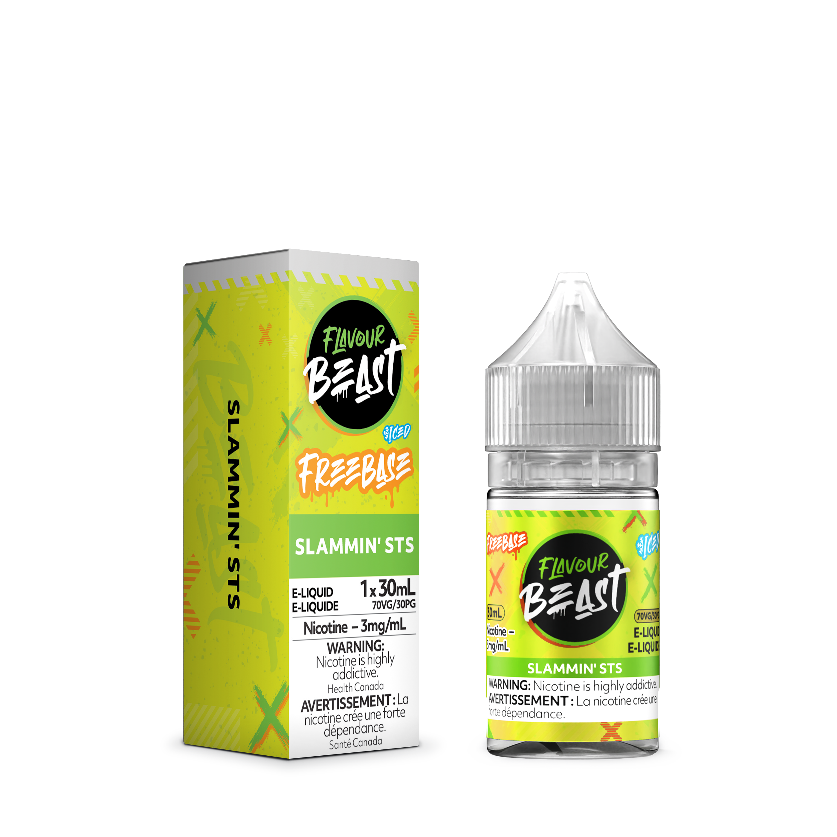 Flavour Beast Freebase E-Liquid, 3mg/mL, 30mL