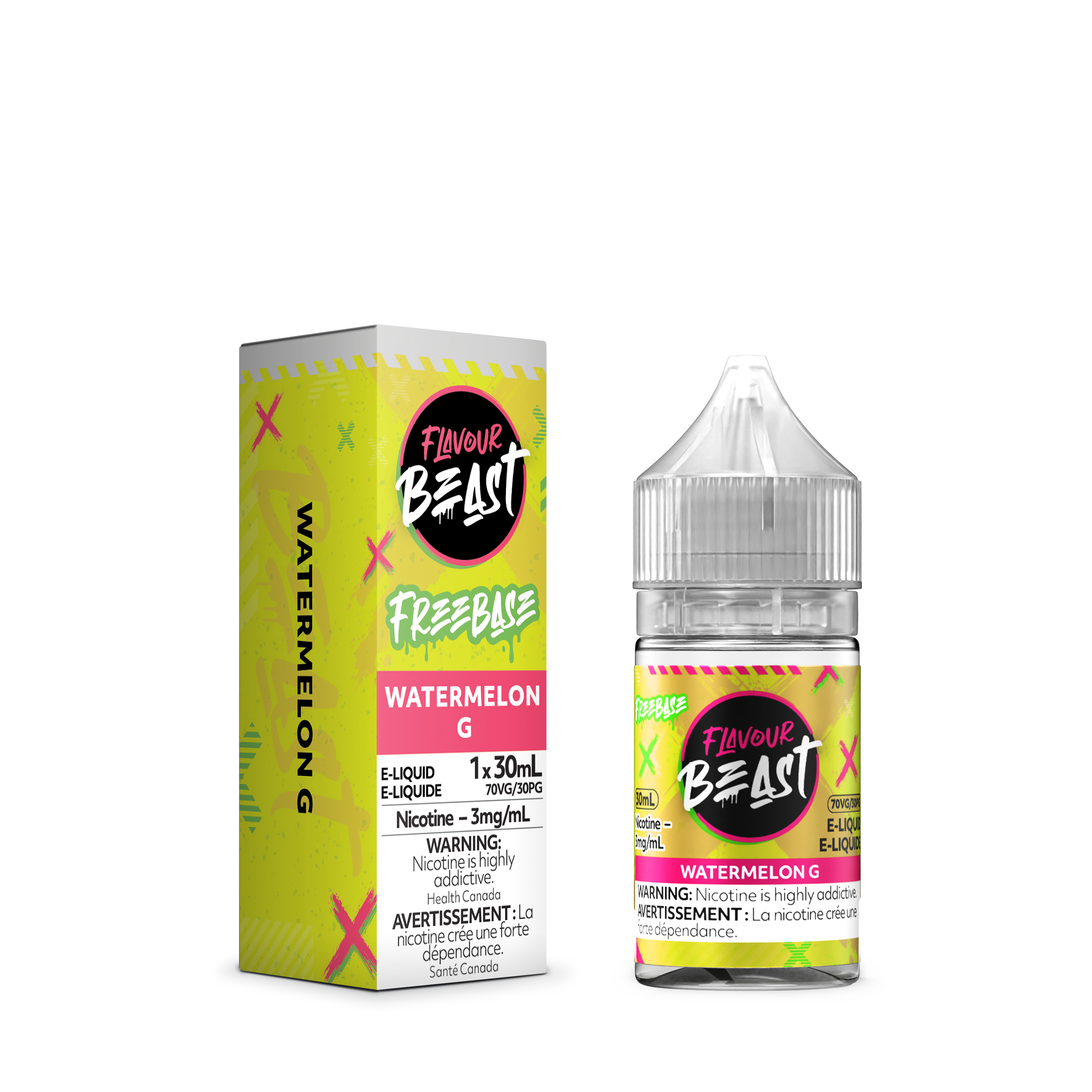 Flavour Beast Freebase E-Liquid, 3mg/mL, 30mL