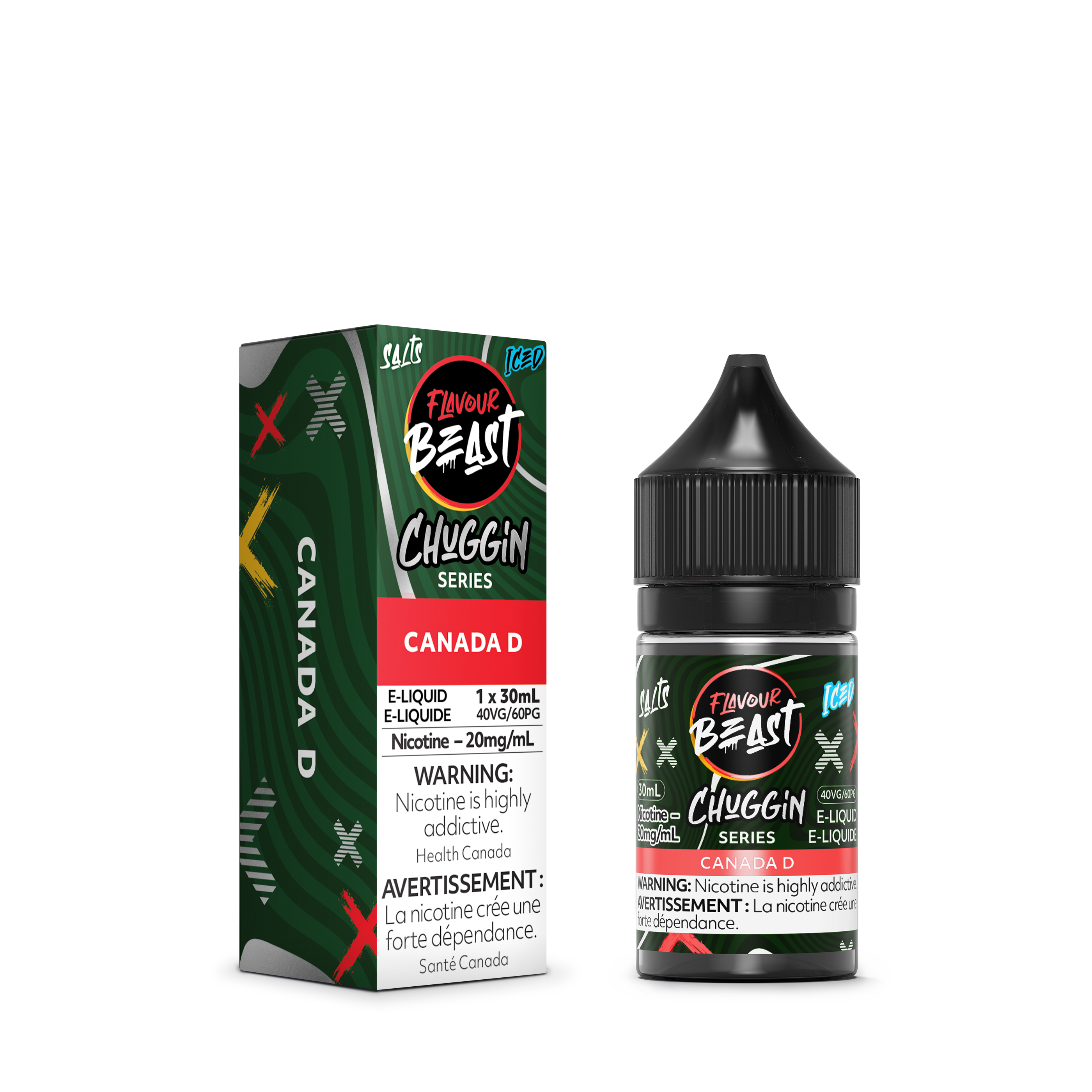 Flavour Beast E-Liquid, 30mL Salt, 20mg/mL