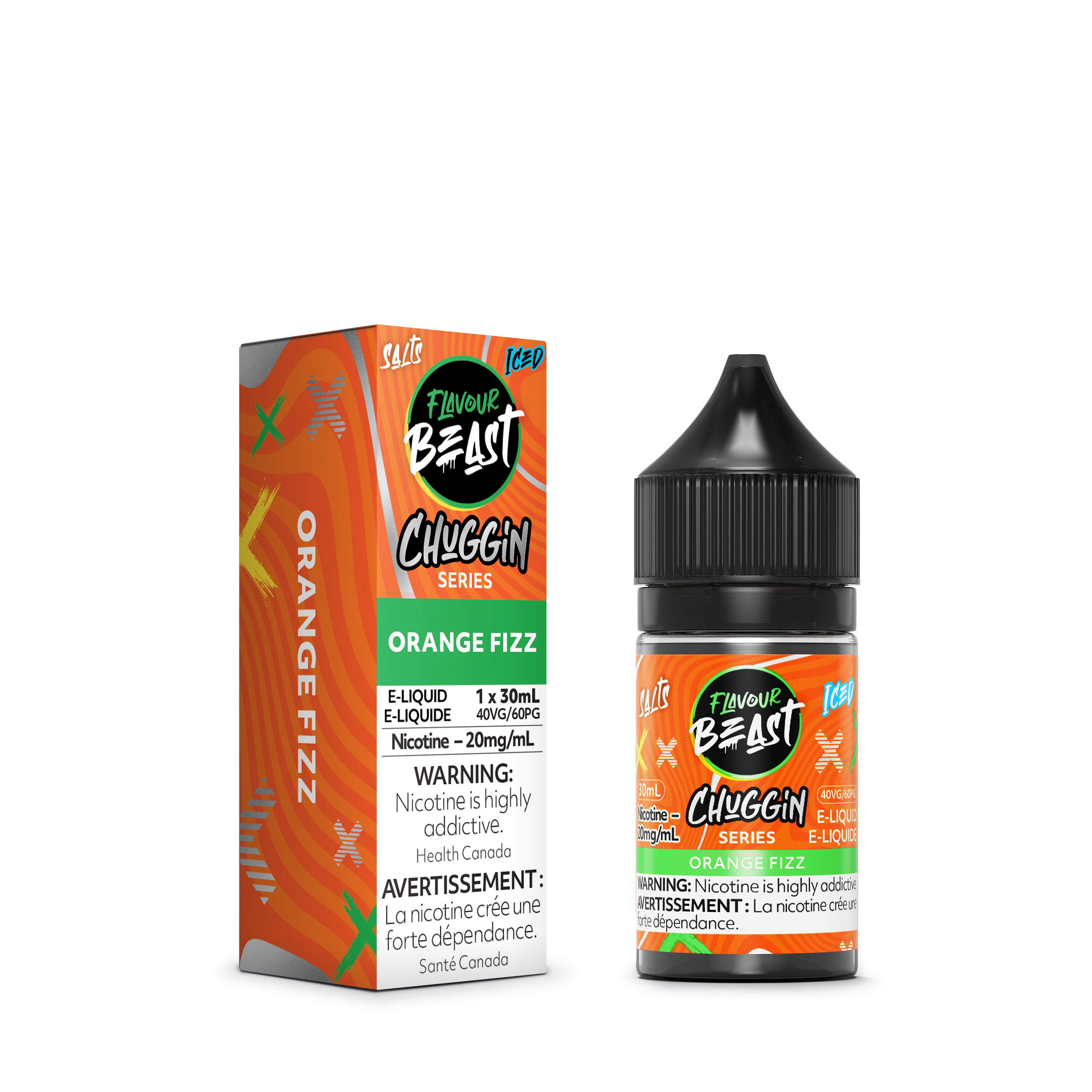 Flavour Beast E-Liquid, 30mL Salt, 20mg/mL