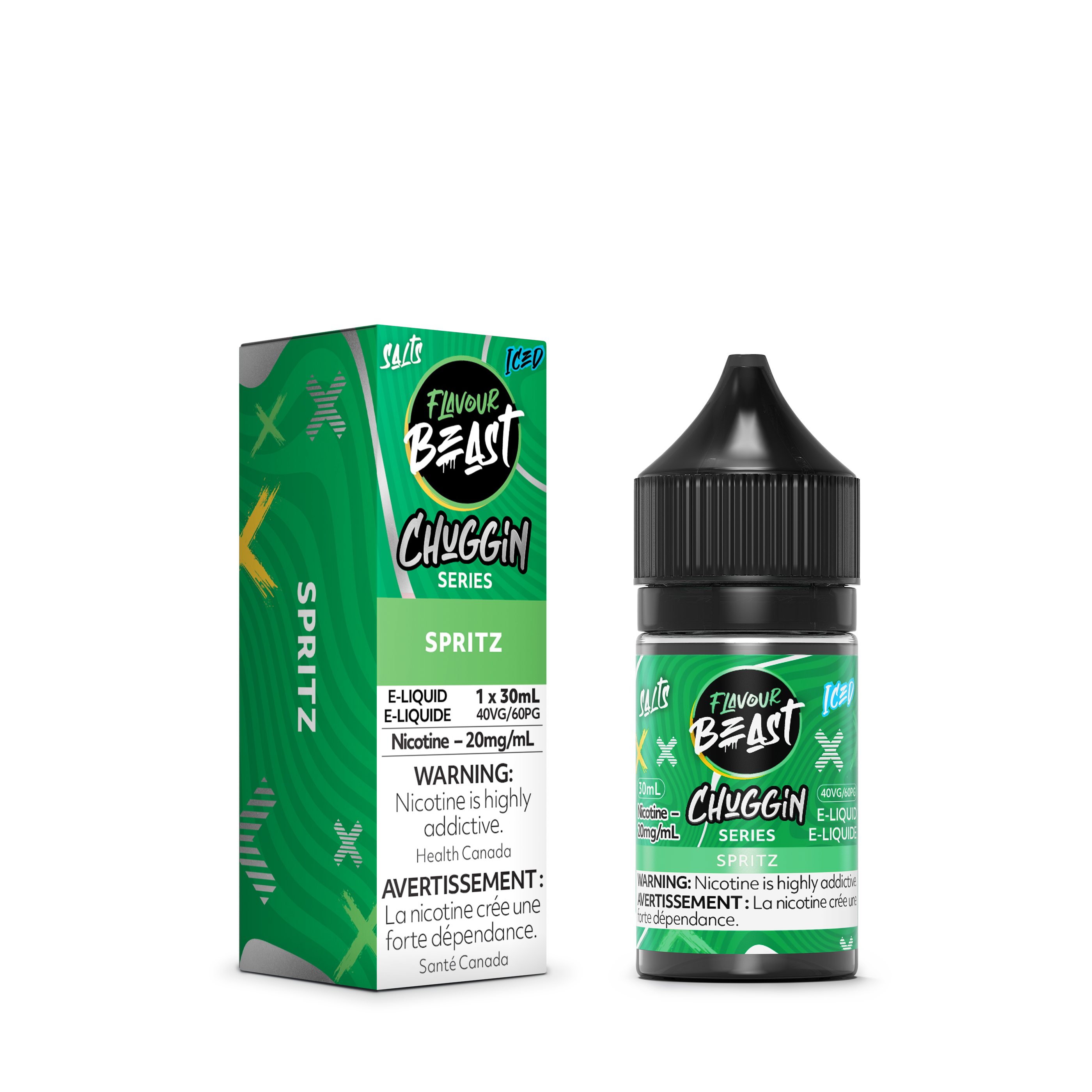 Flavour Beast E-Liquid, 30mL Salt, 20mg/mL