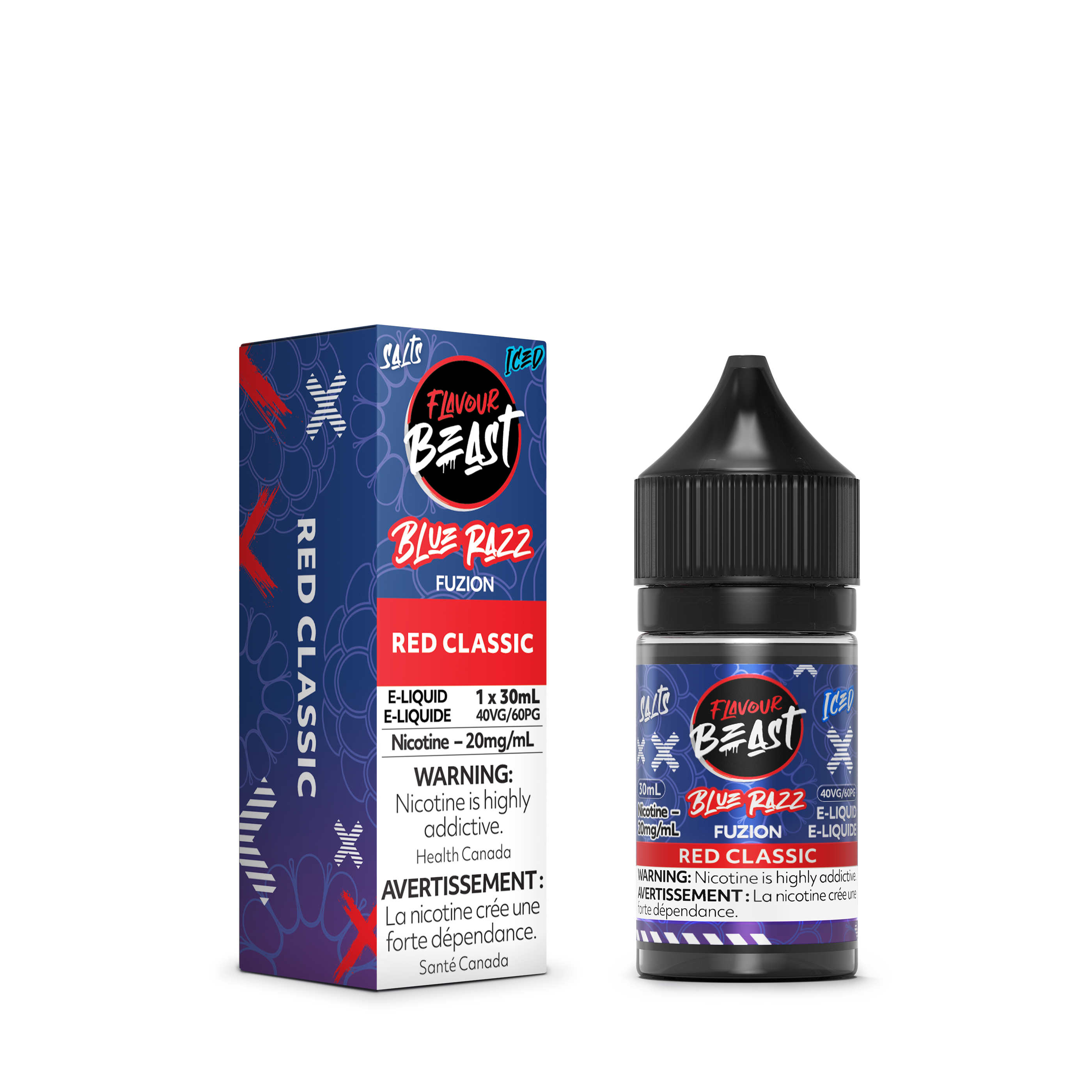 Flavour Beast E-Liquid, 30mL Salt, 20mg/mL