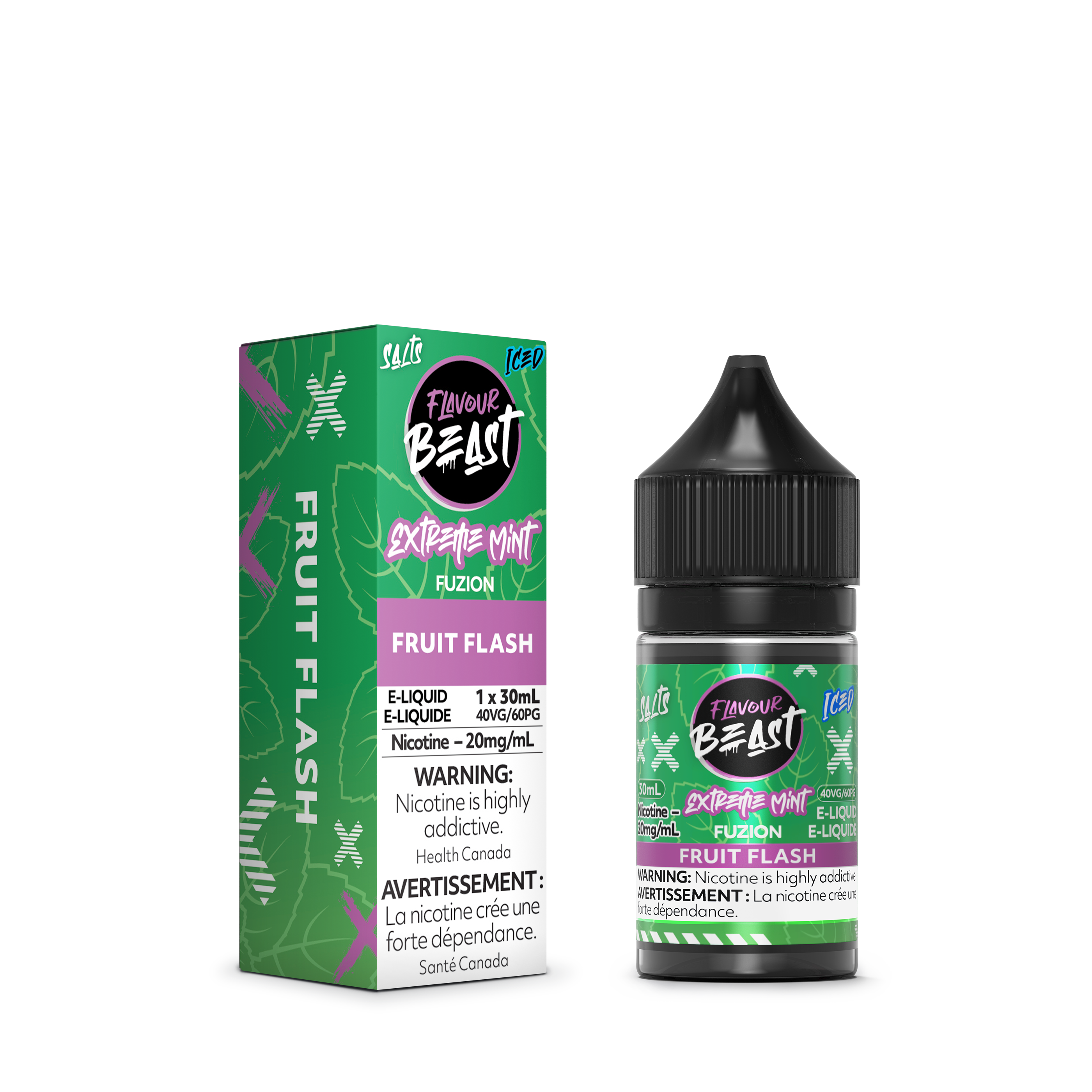 Flavour Beast E-Liquid, 30mL Salt, 20mg/mL