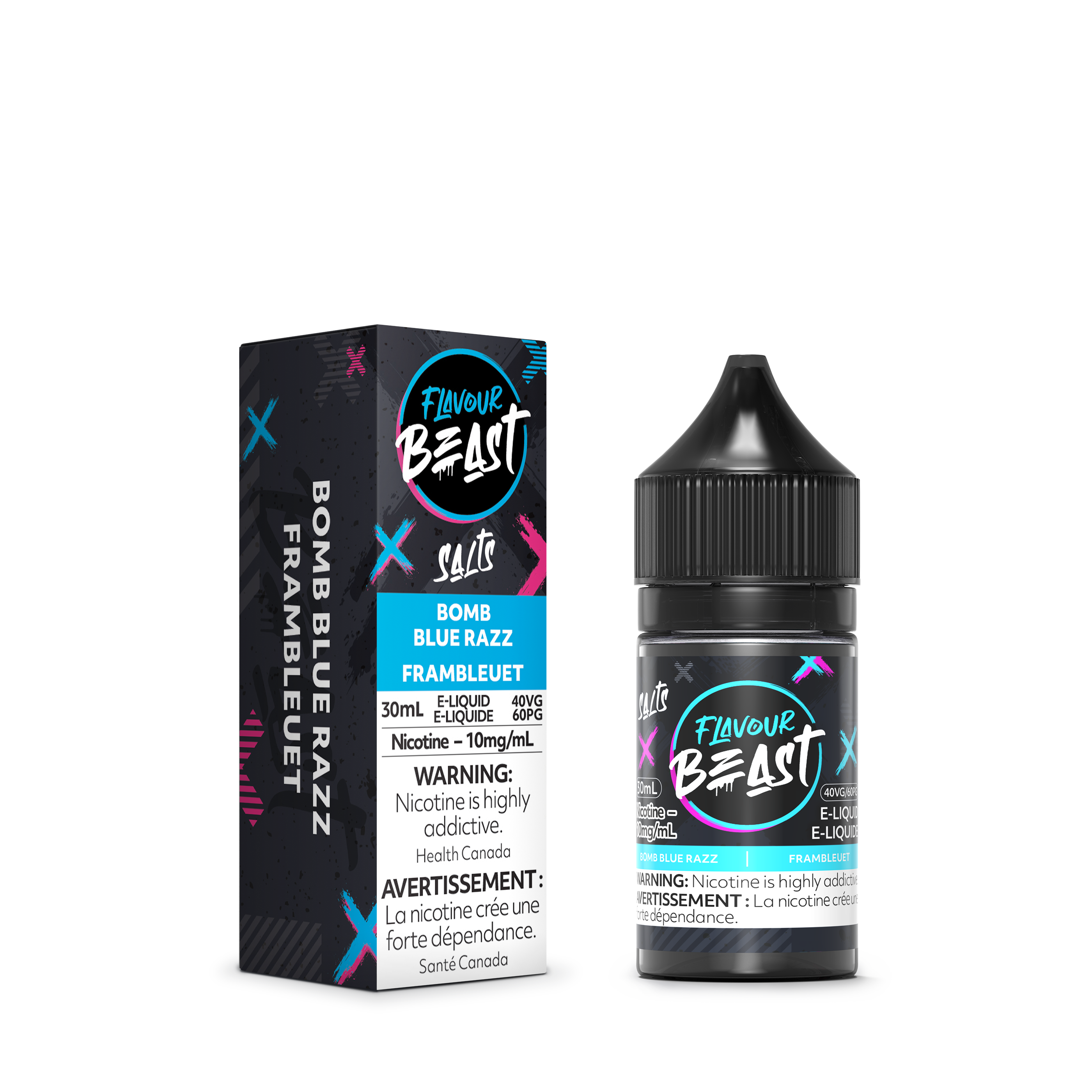 Flavour Beast E-Liquid, 30mL Salt, 10mg/mL