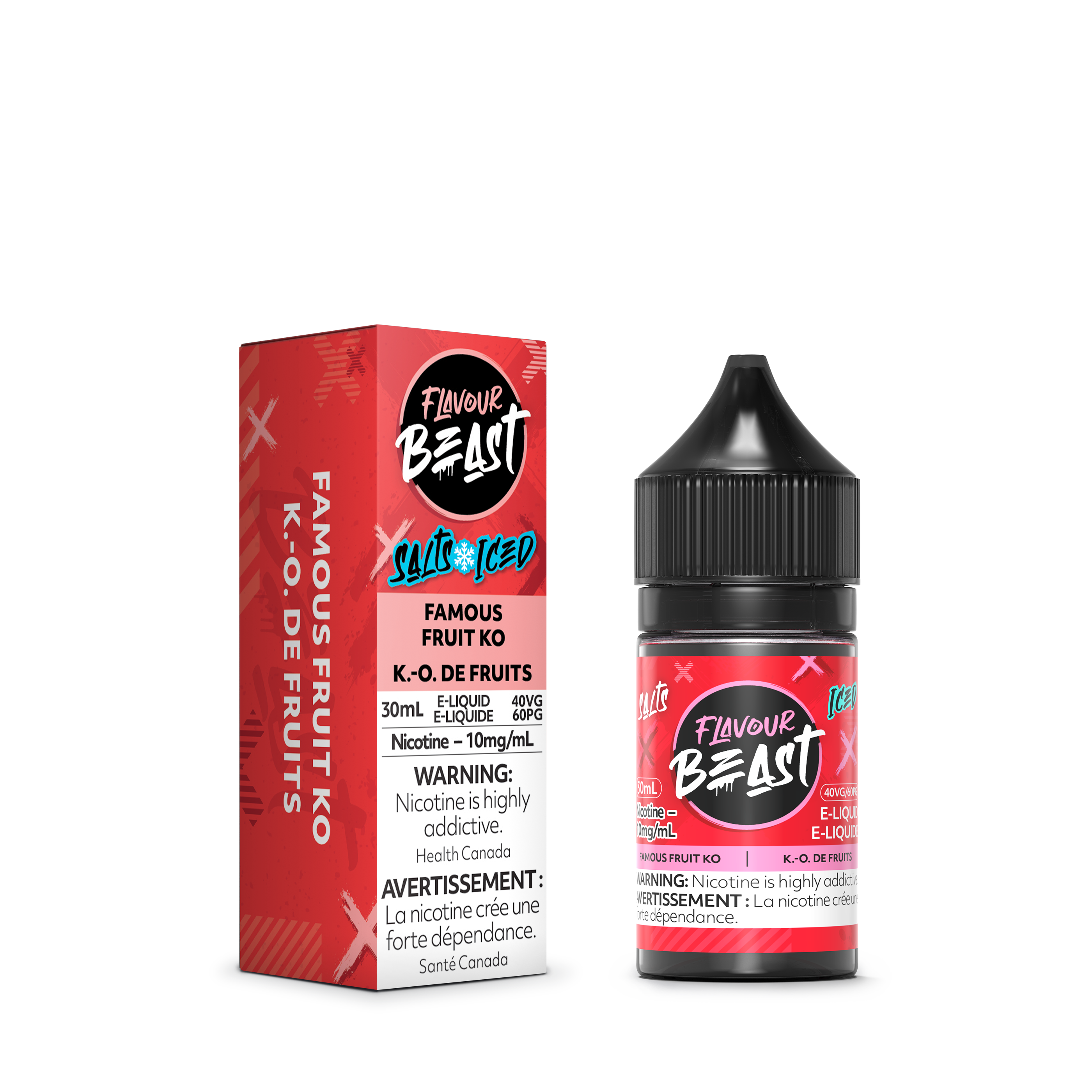 Flavour Beast E-Liquid, 30mL Salt, 10mg/mL