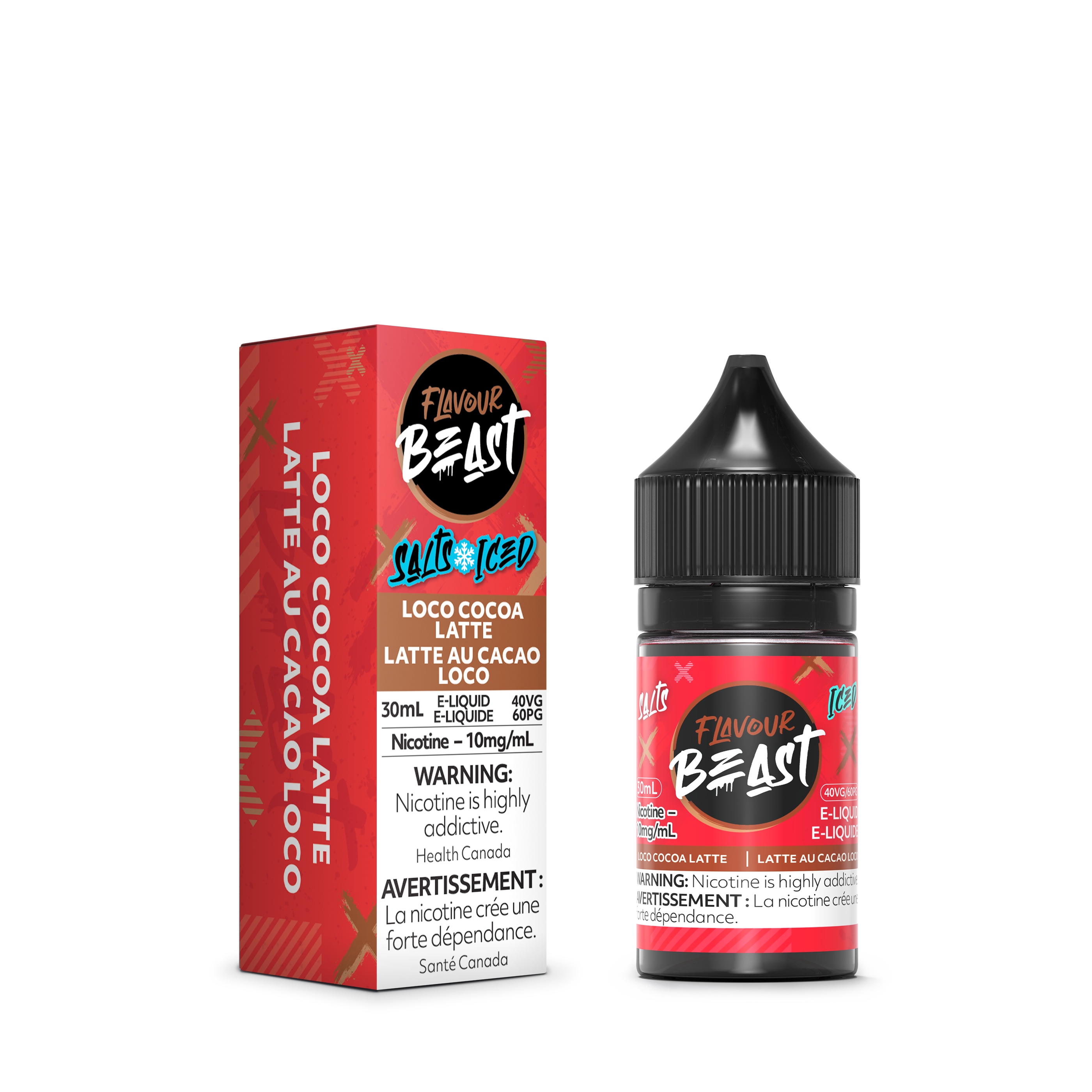 Flavour Beast E-Liquid, 30mL Salt, 10mg/mL