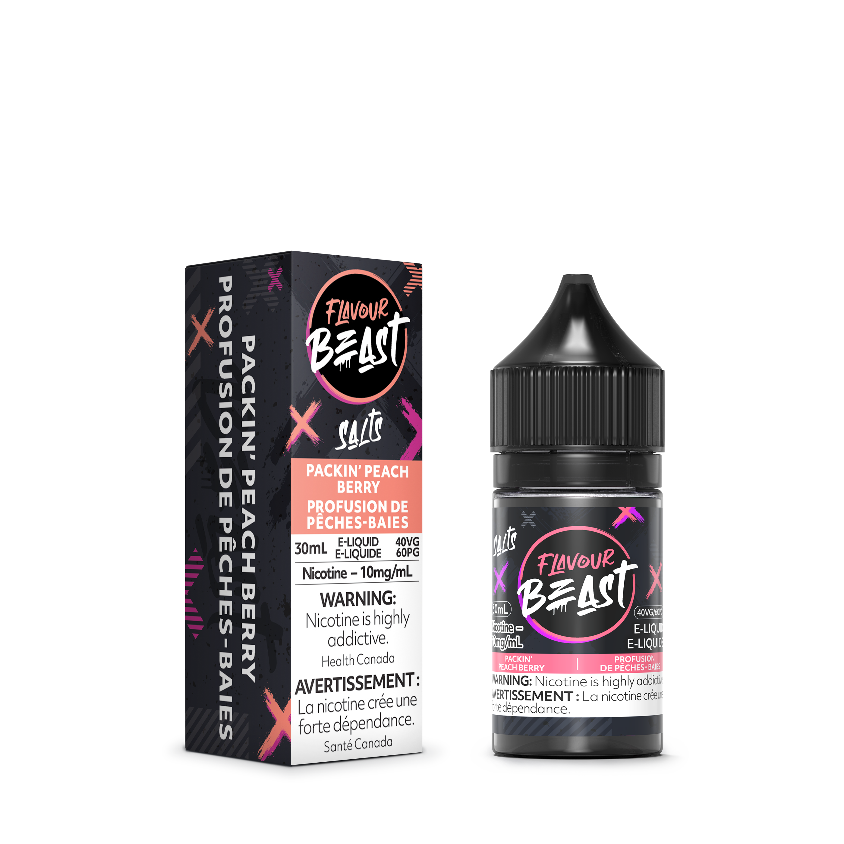 Flavour Beast E-Liquid, 30mL Salt, 10mg/mL