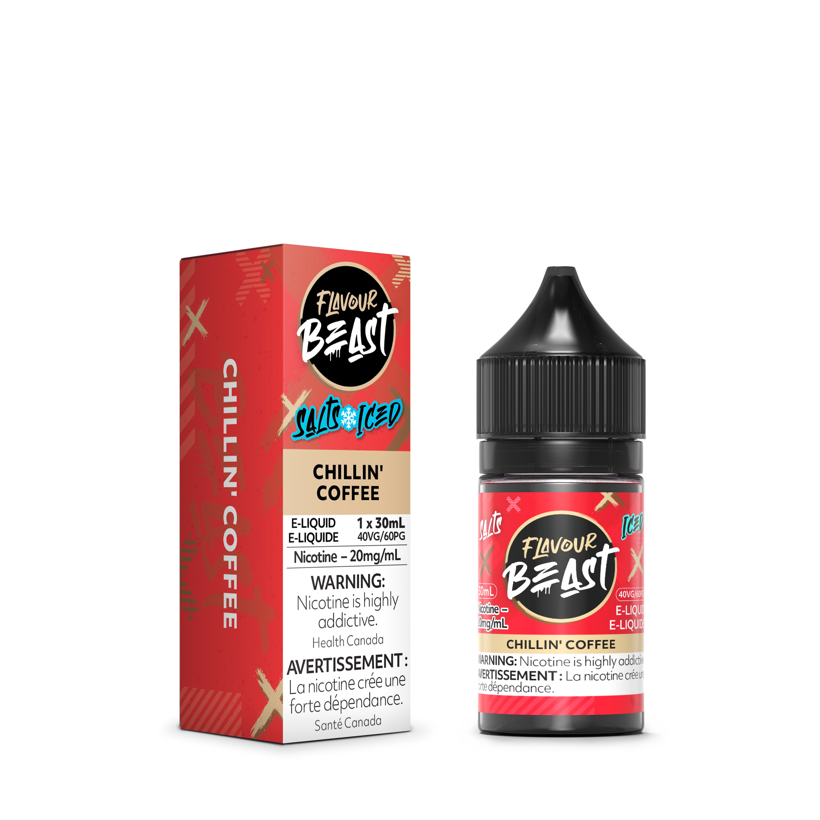 Flavour Beast E-Liquid, 30mL Salt, 20mg/mL