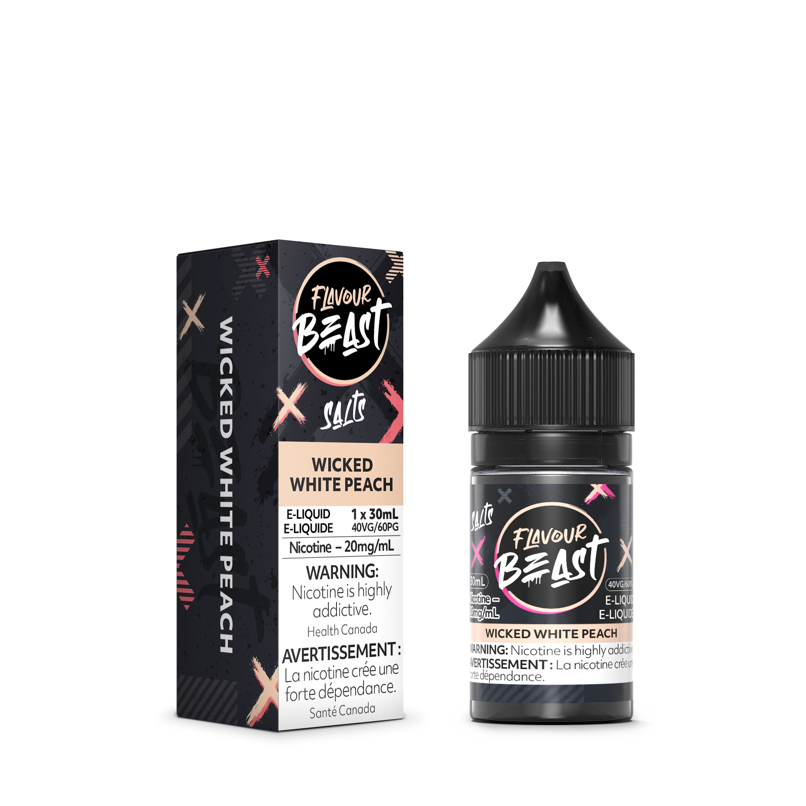 Flavour Beast E-Liquid, 30mL Salt, 20mg/mL