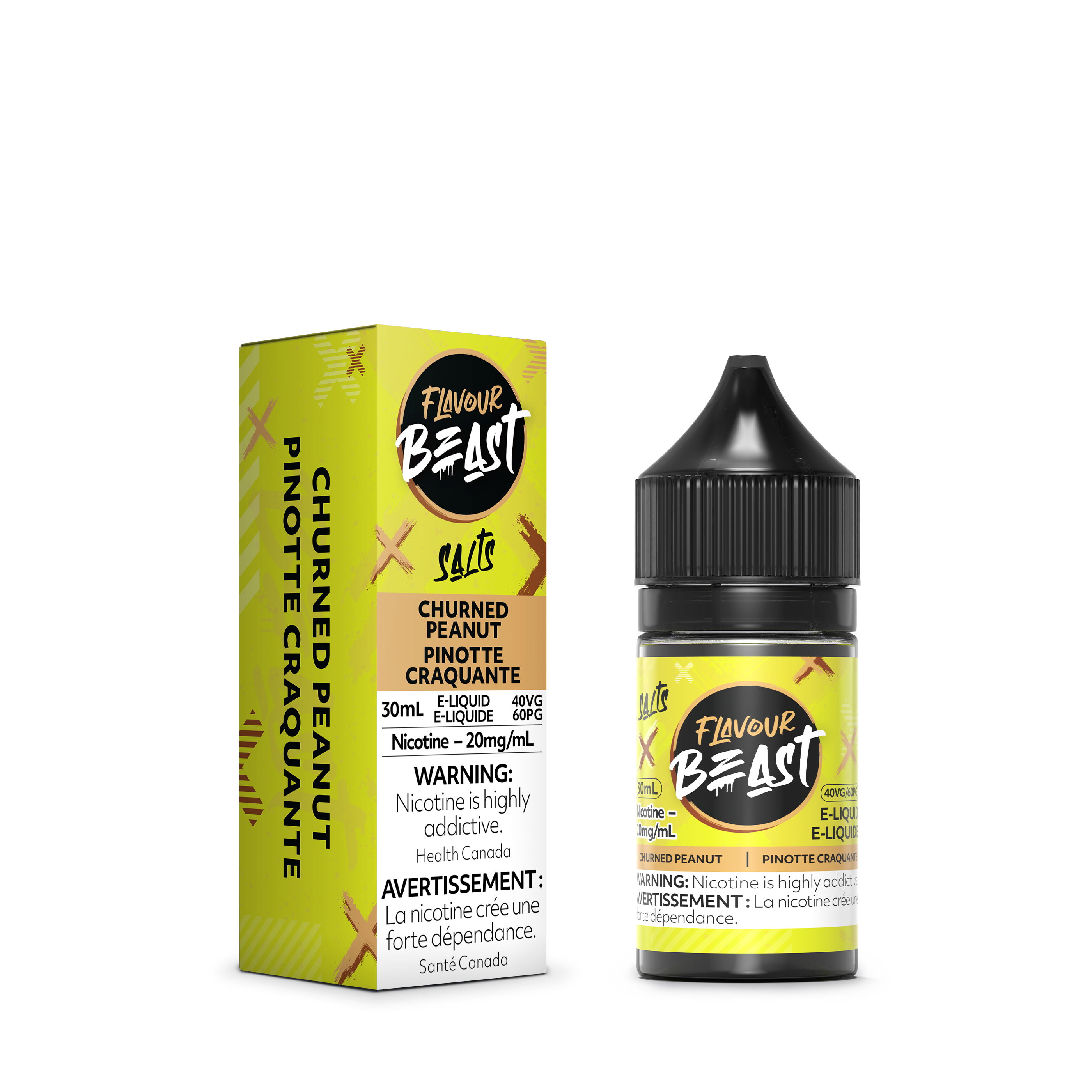 Flavour Beast E-Liquid, 30mL Salt, 20mg/mL