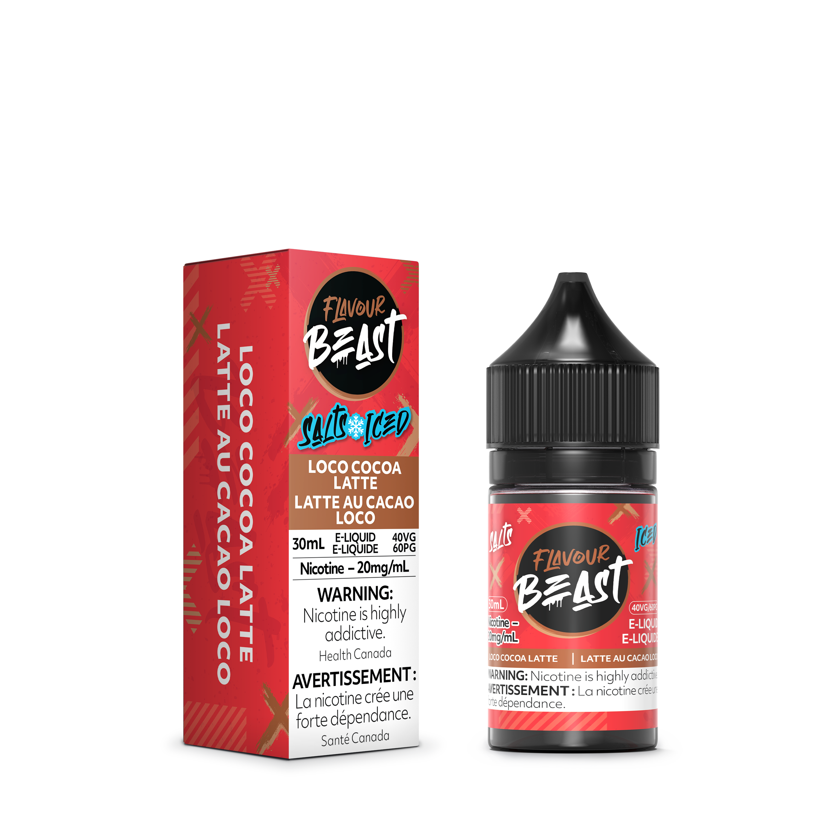 Flavour Beast E-Liquid, 30mL Salt, 20mg/mL