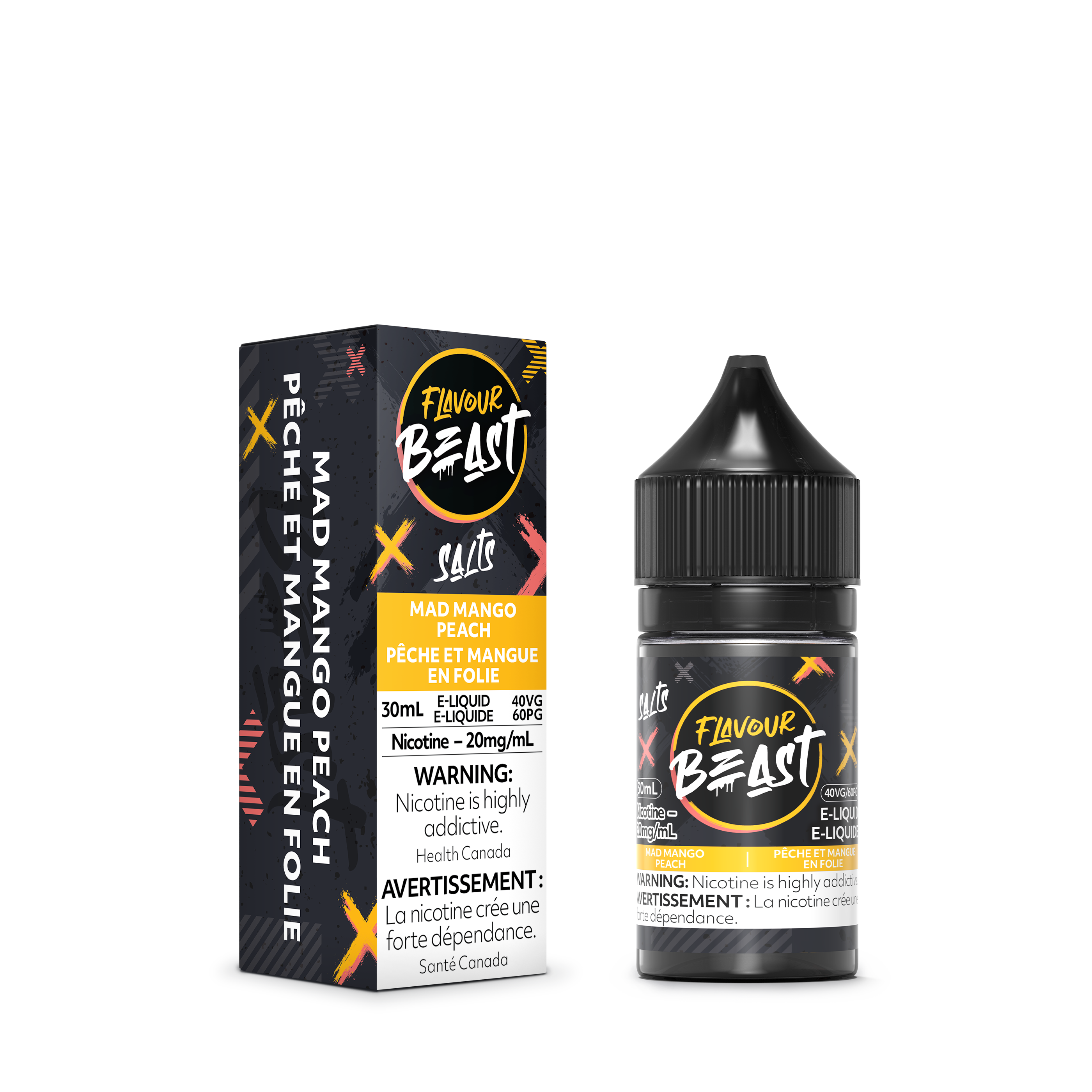 Flavour Beast E-Liquid, 30mL Salt, 20mg/mL