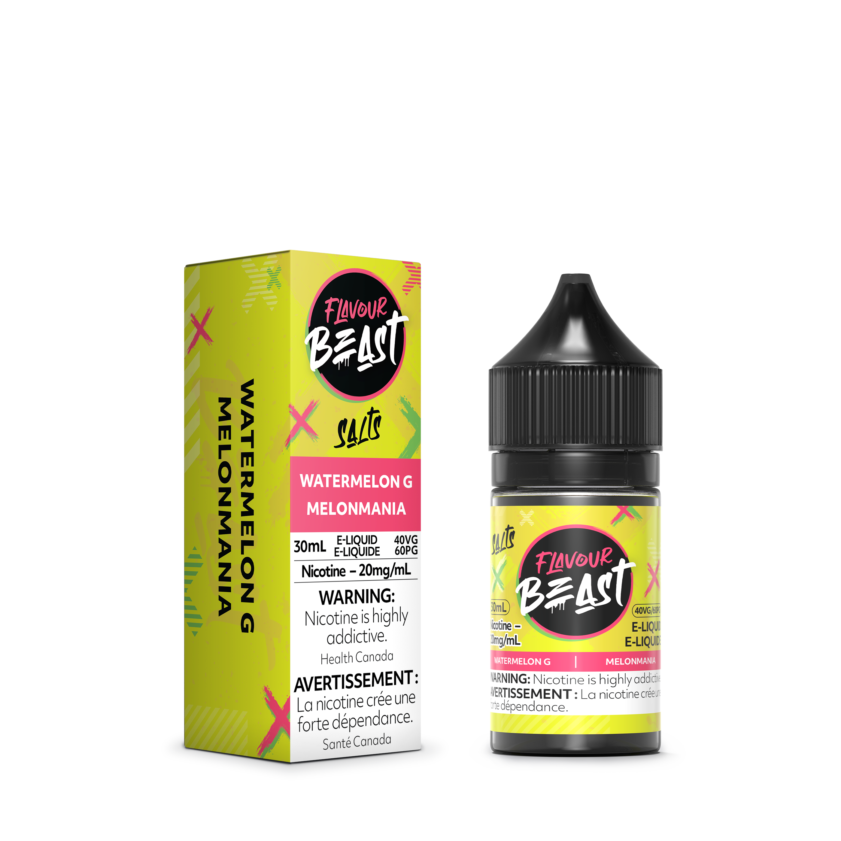 Flavour Beast E-Liquid, 30mL Salt, 20mg/mL